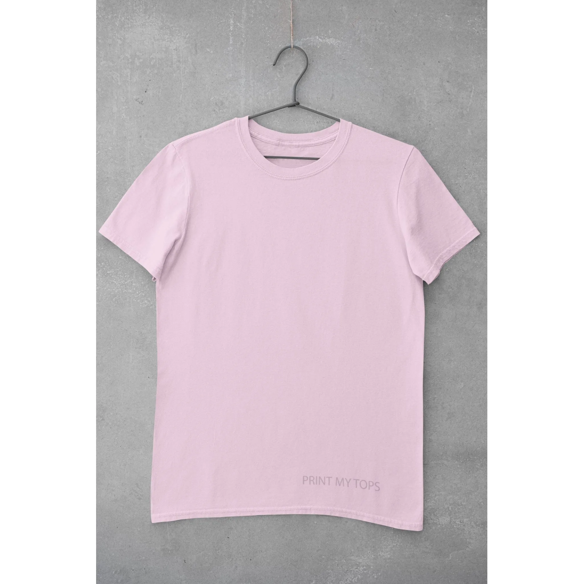 Crew Neck T-shirts with Your Photo and Text