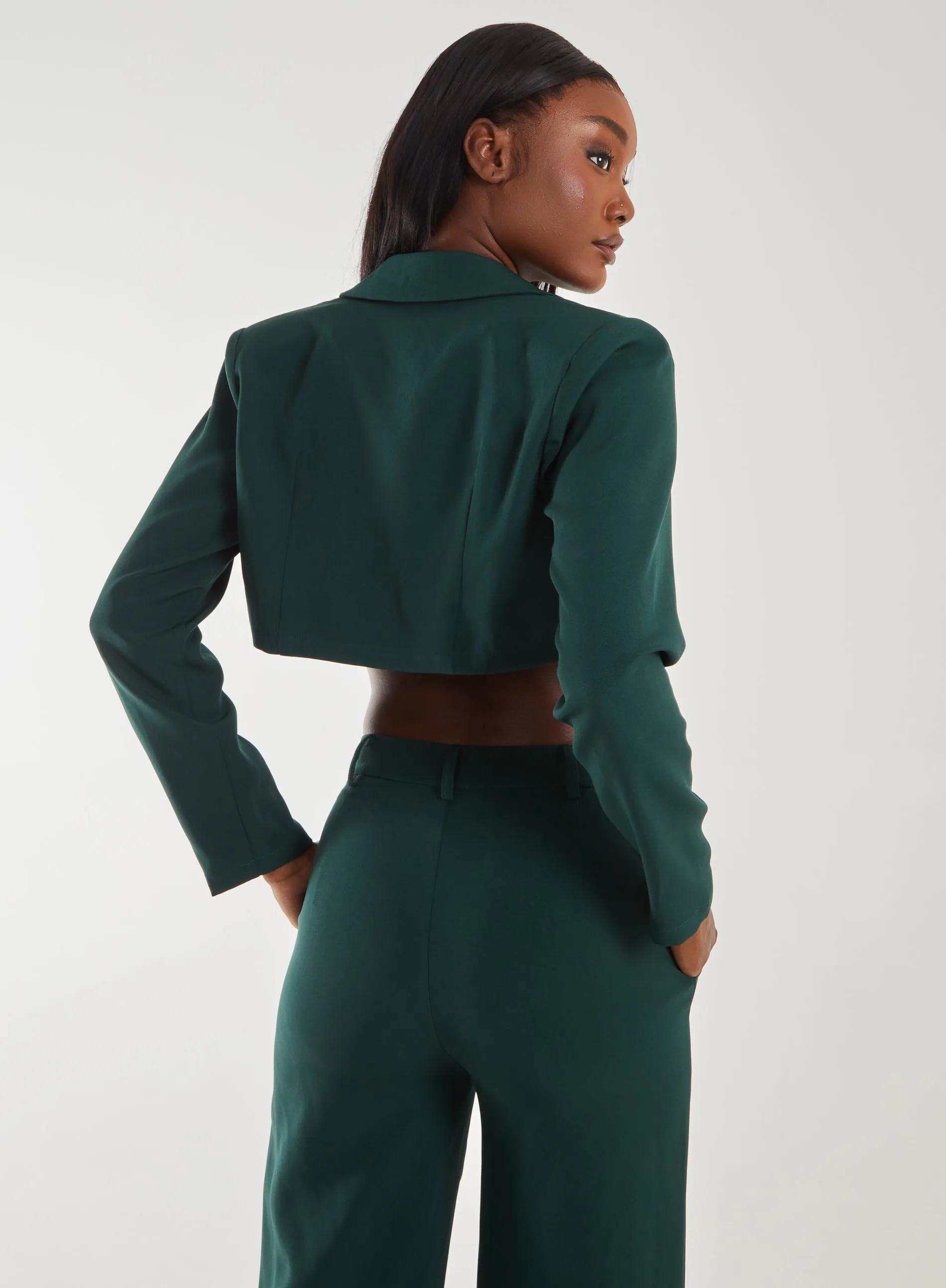 Cropped Blazer
