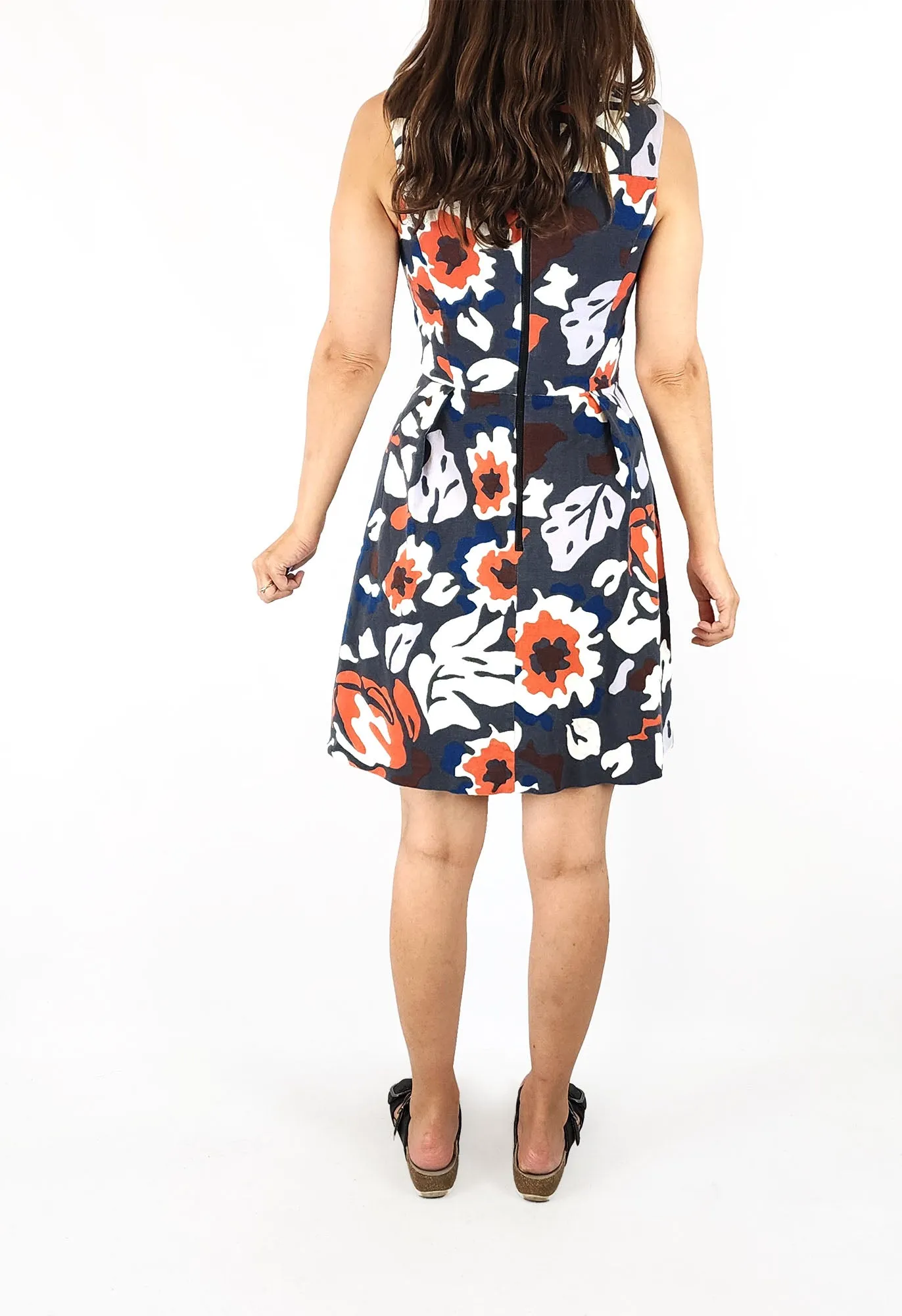 Cue floral dress size 8