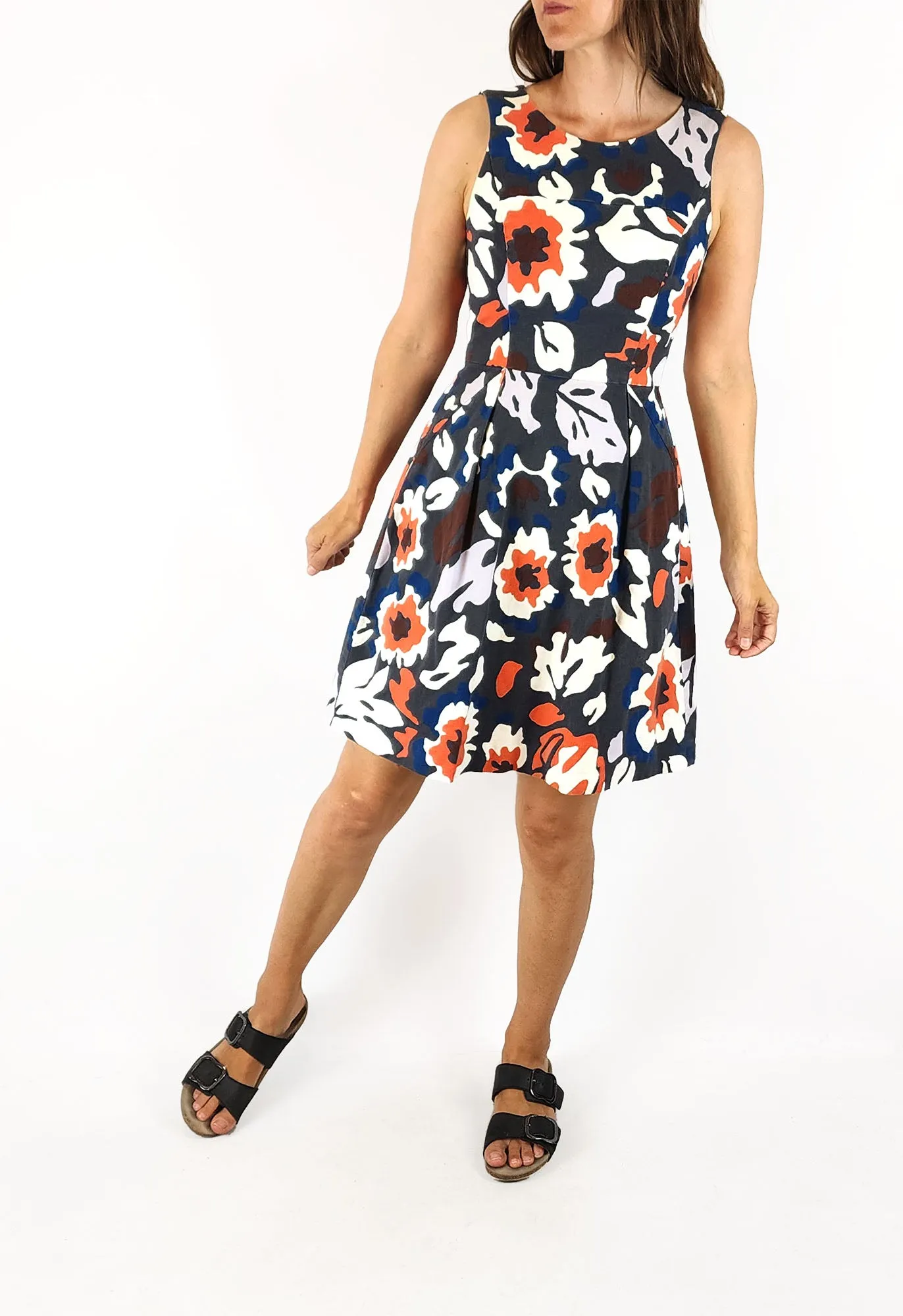 Cue floral dress size 8