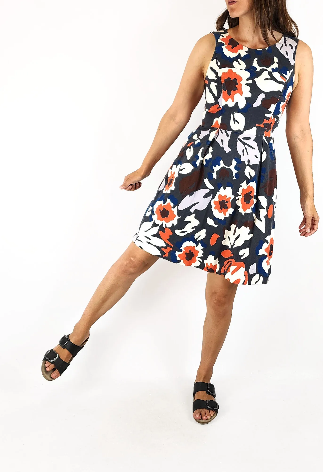 Cue floral dress size 8