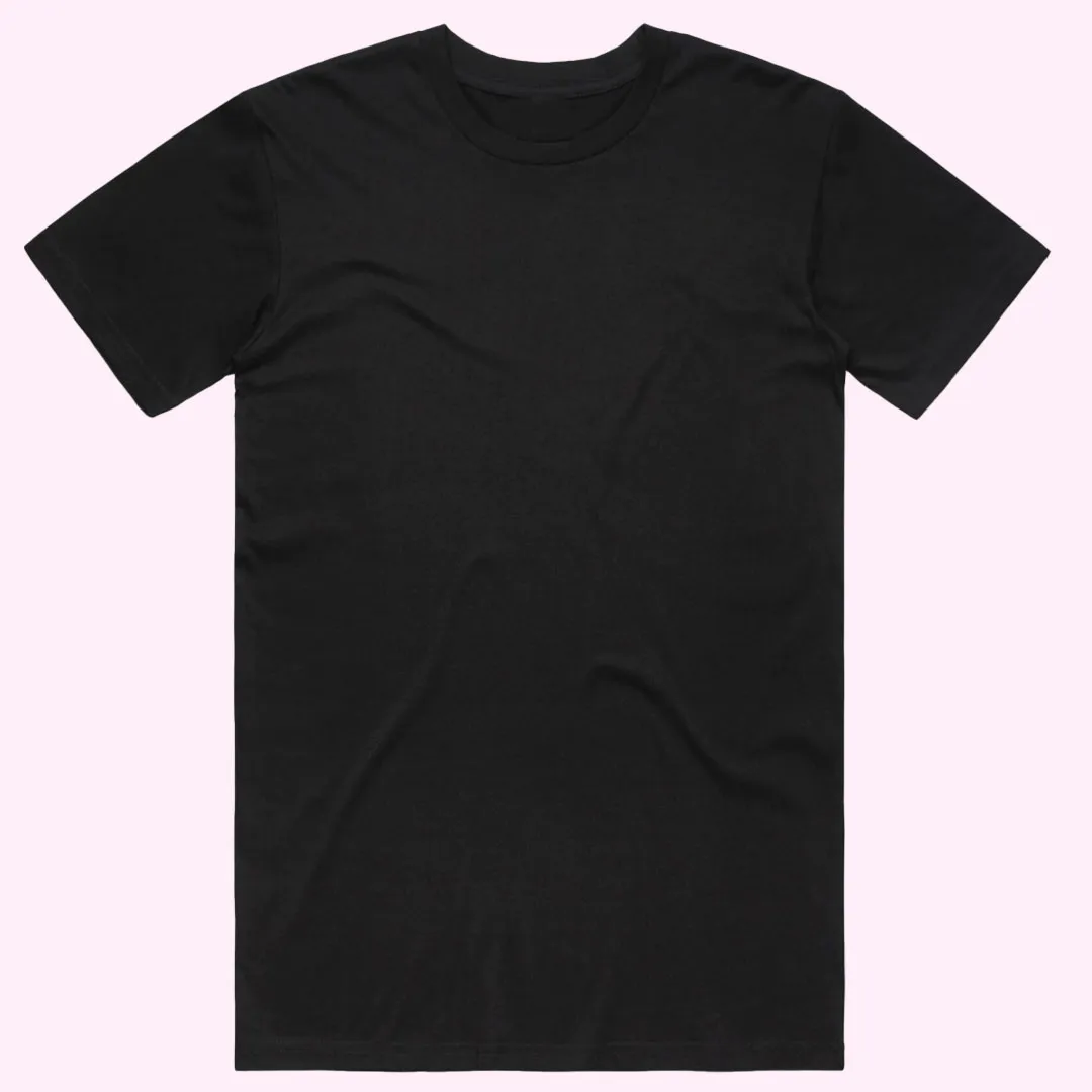 Customise Your T-Shirt in Black