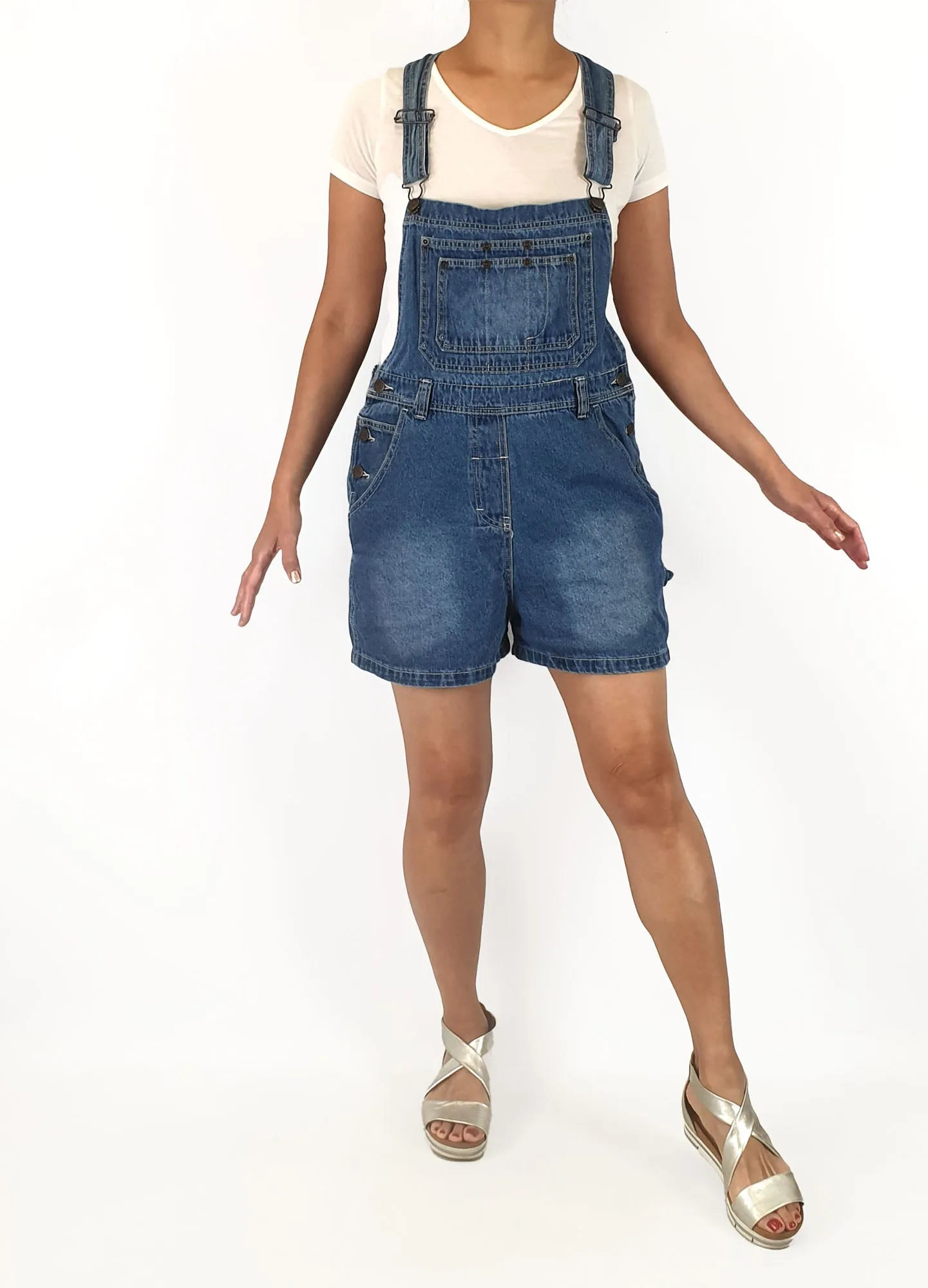 Dangerfield denim overalls size 10