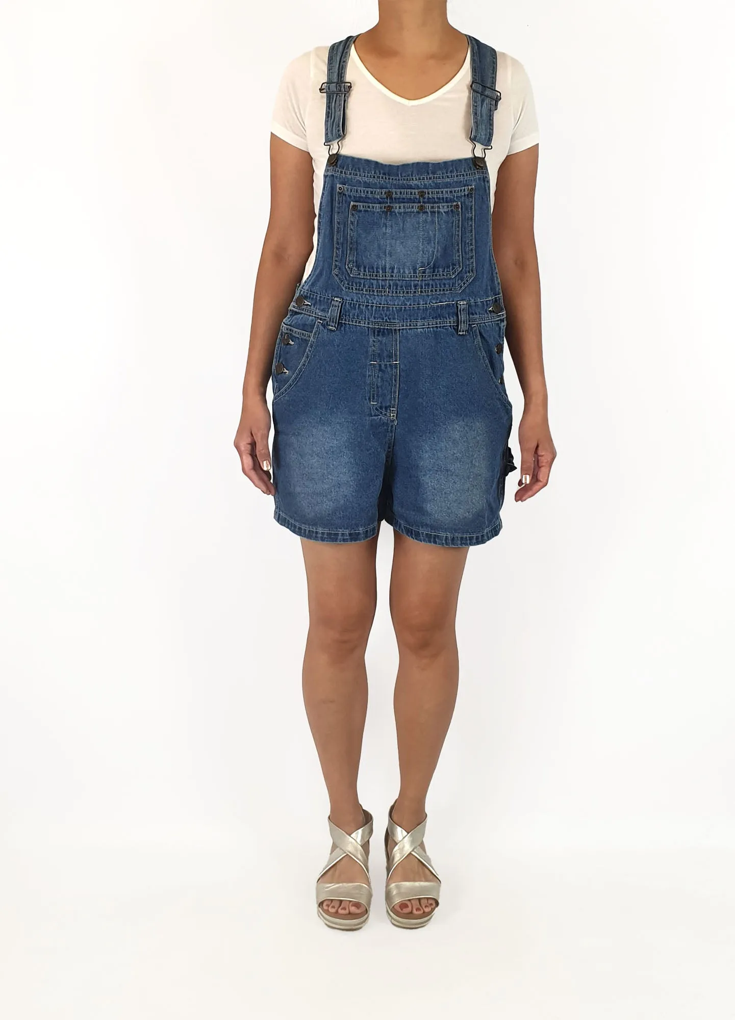 Dangerfield denim overalls size 10