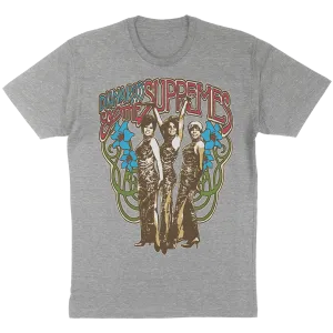 Diana Ross And The Supremes "Mucha Style" T-Shirt in Heather Grey