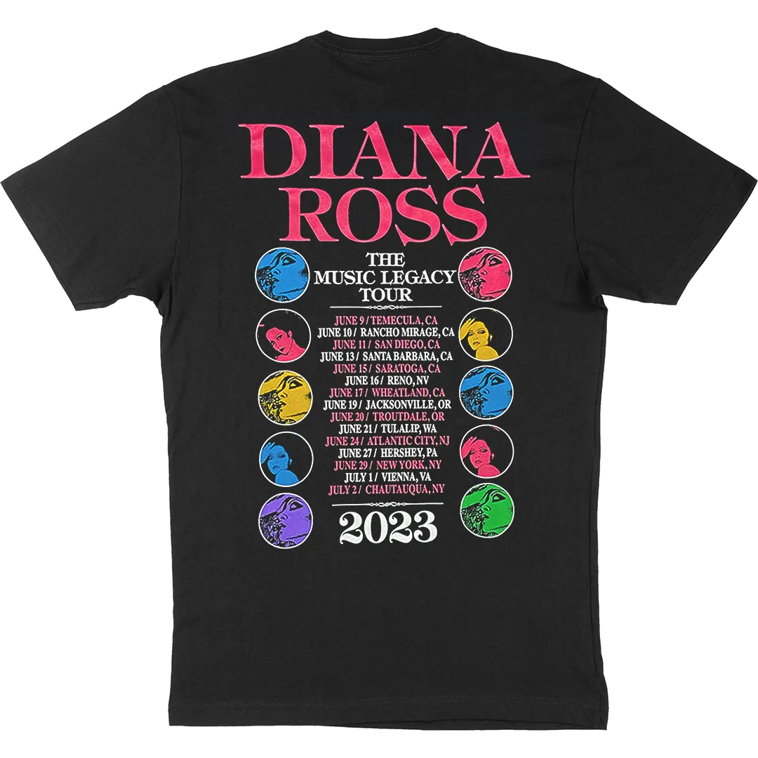Diana Ross "Legacy Tour 2023" T-Shirt
