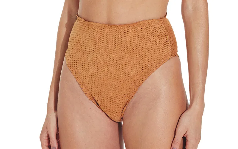 Diara Bandeau-Buttons Hot Pants Bikini ::RET