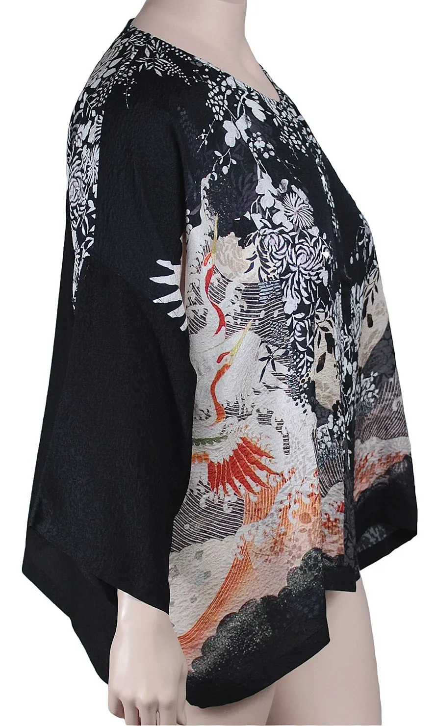 Dressori Silk Jewel Neck Blouse