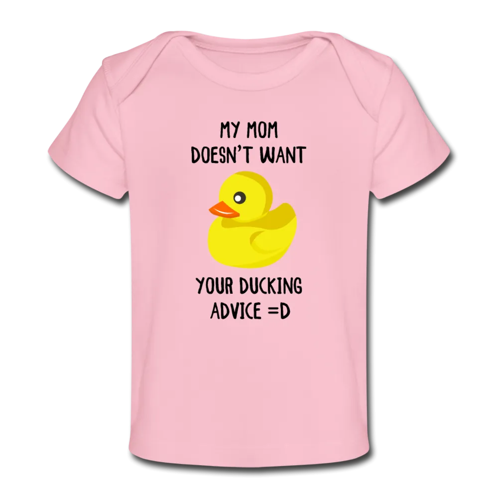 Ducking Autocorrect Organic Baby T-Shirt