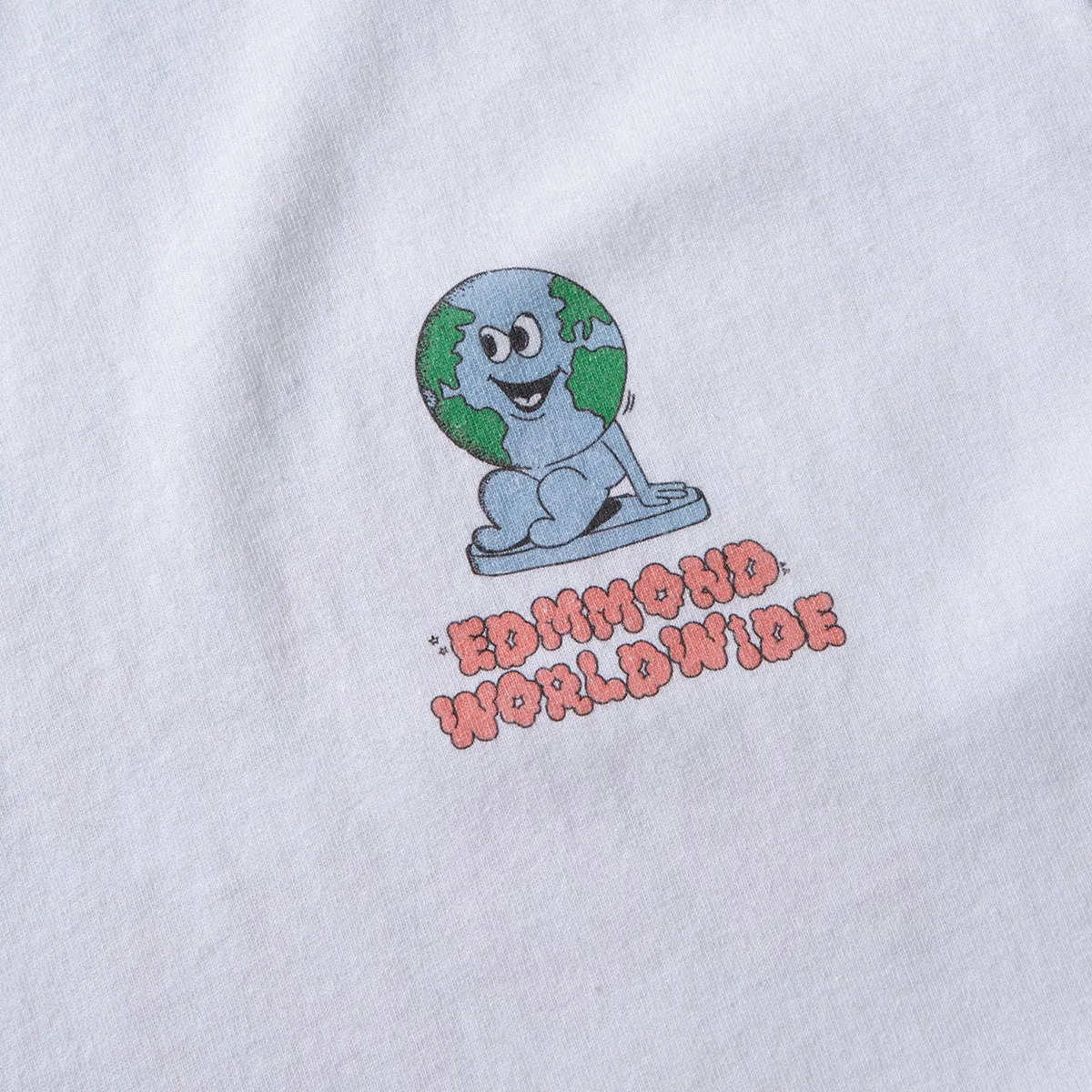 Edmmond Studios Afterwork Society  T-Shirt Off White