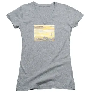End Of The Day - Women's V-Neck T-Shirt (Junior Cut)