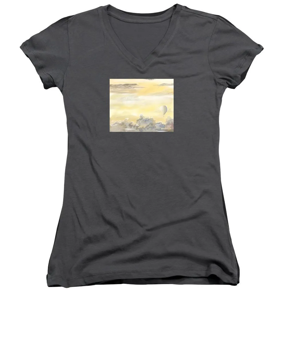 End Of The Day - Women's V-Neck T-Shirt (Junior Cut)