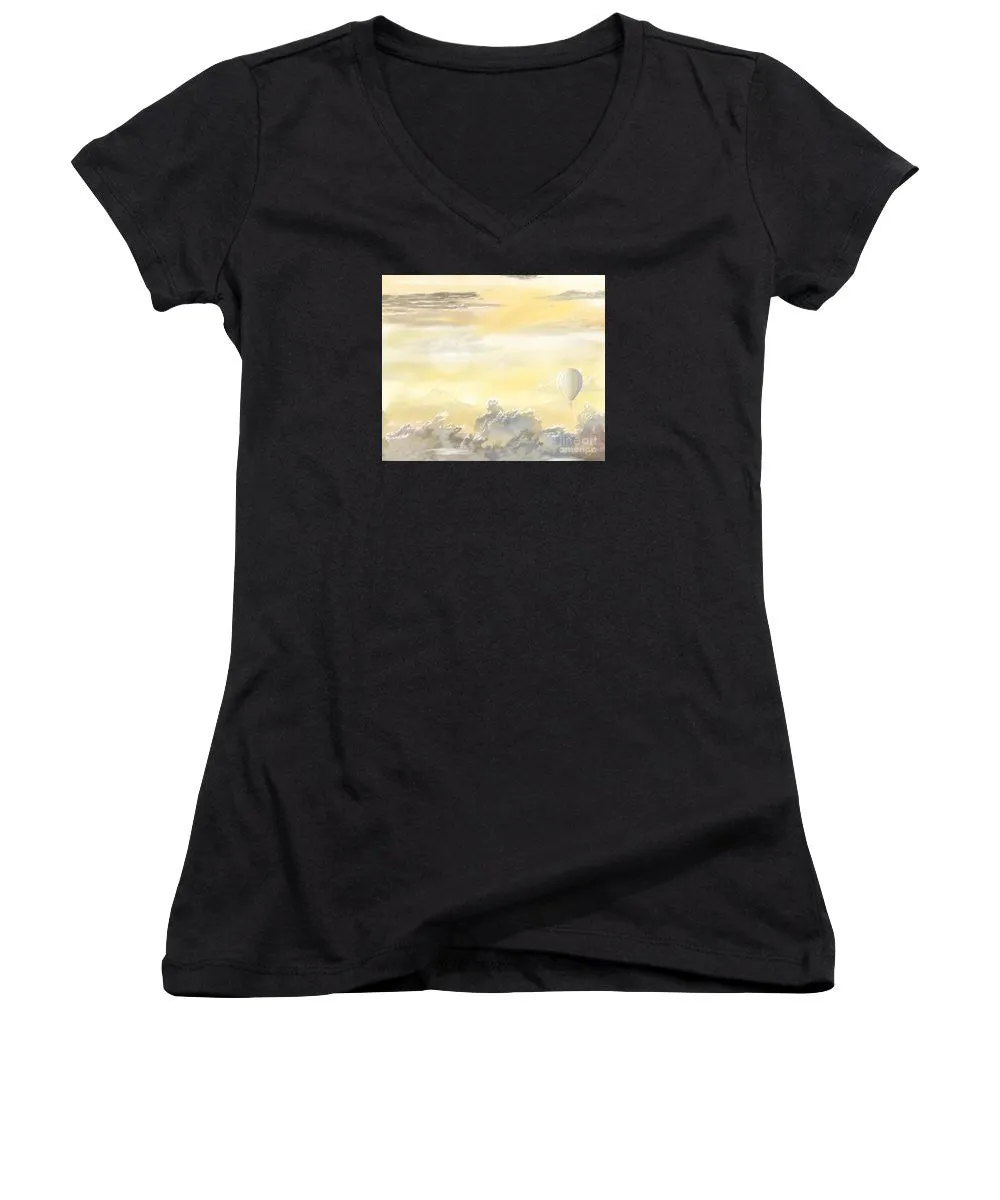 End Of The Day - Women's V-Neck T-Shirt (Junior Cut)