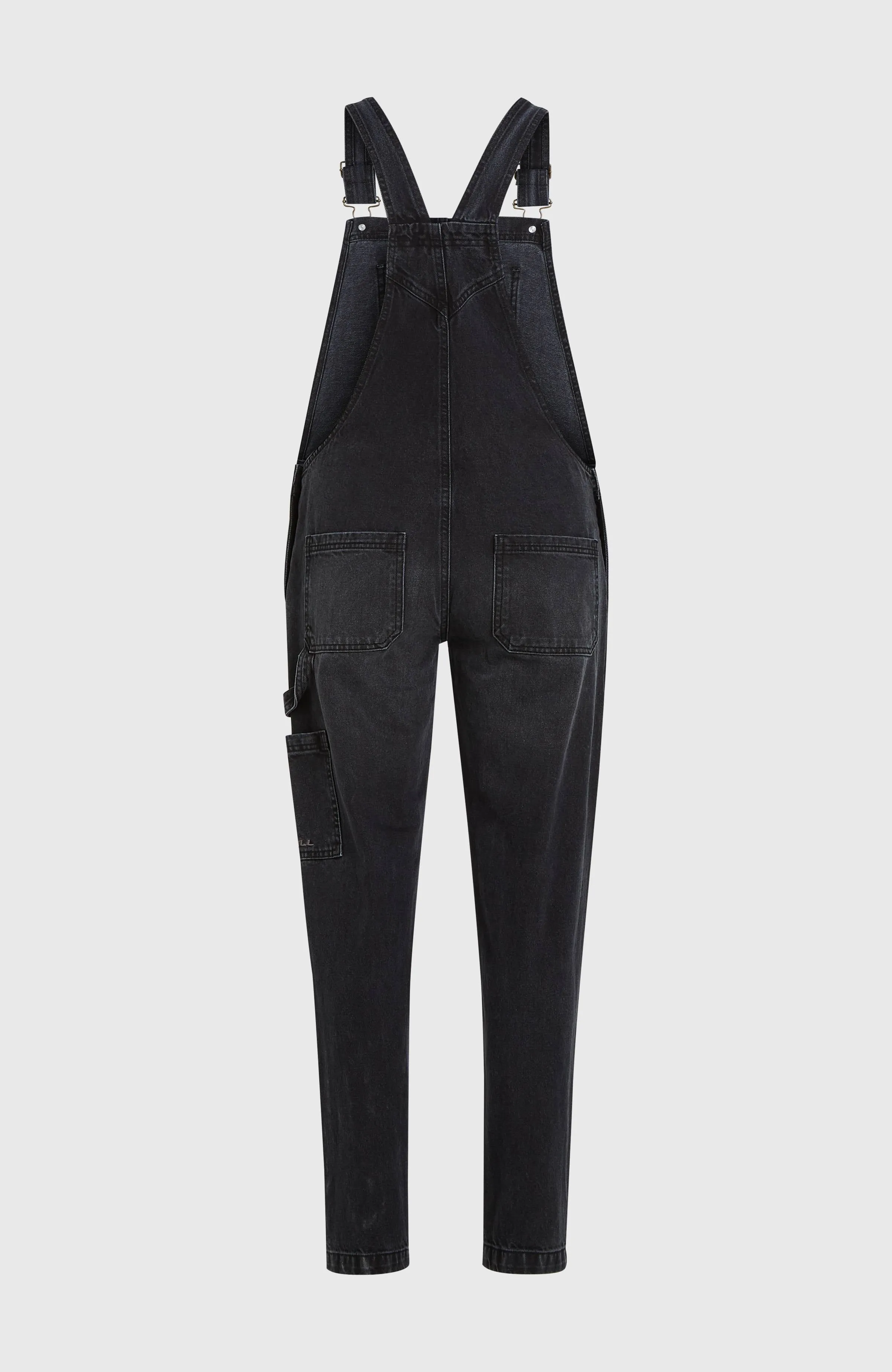 Essentials Twill-Latzhose | Black Out