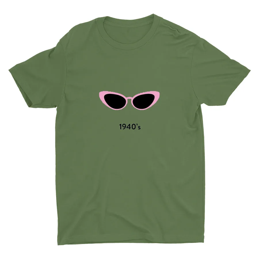 FASHION IN 1940'S  Cotton Tee