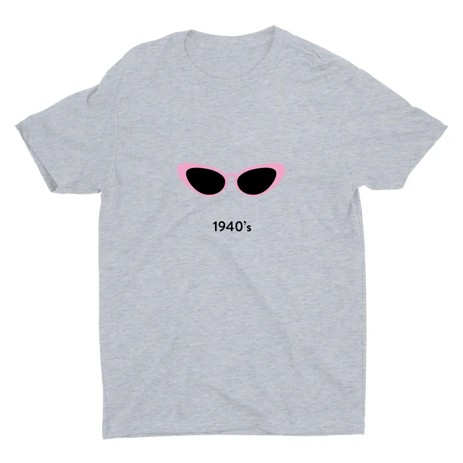 FASHION IN 1940'S  Cotton Tee