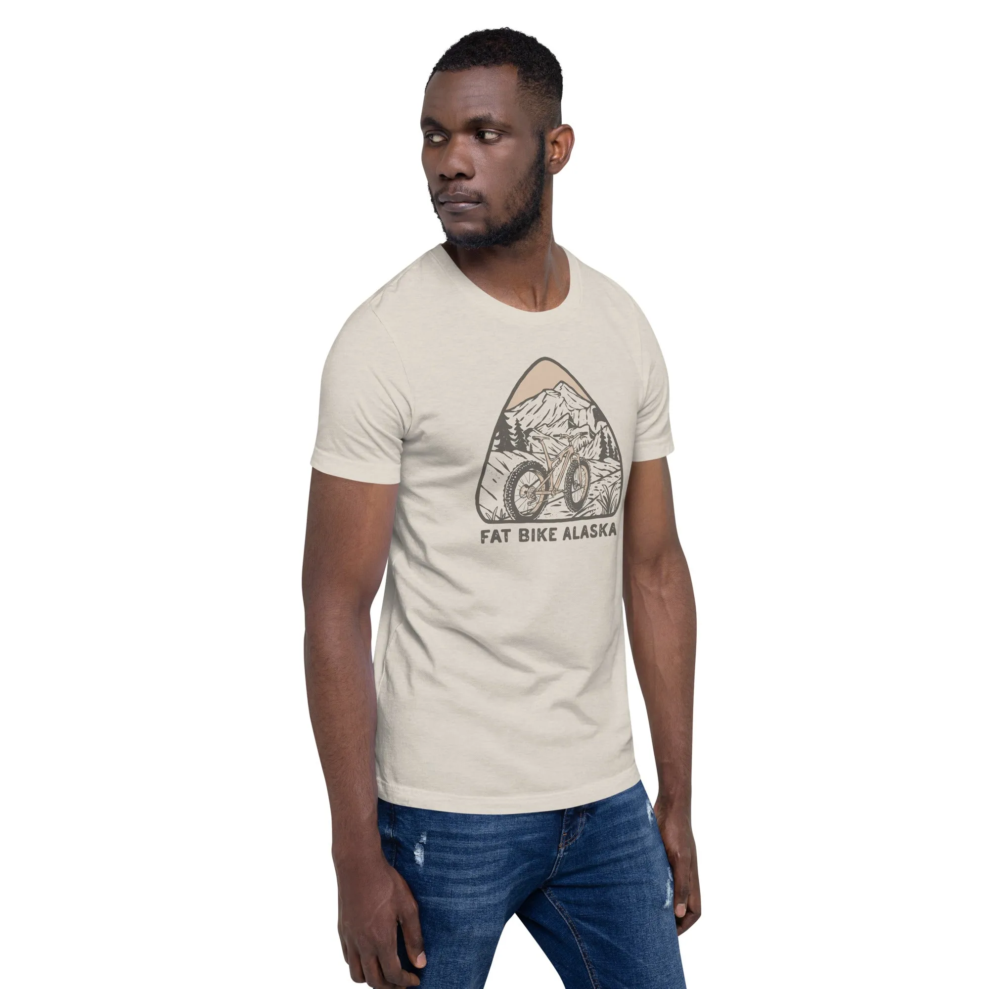 Fat Bike AK Mountains T-Shirt