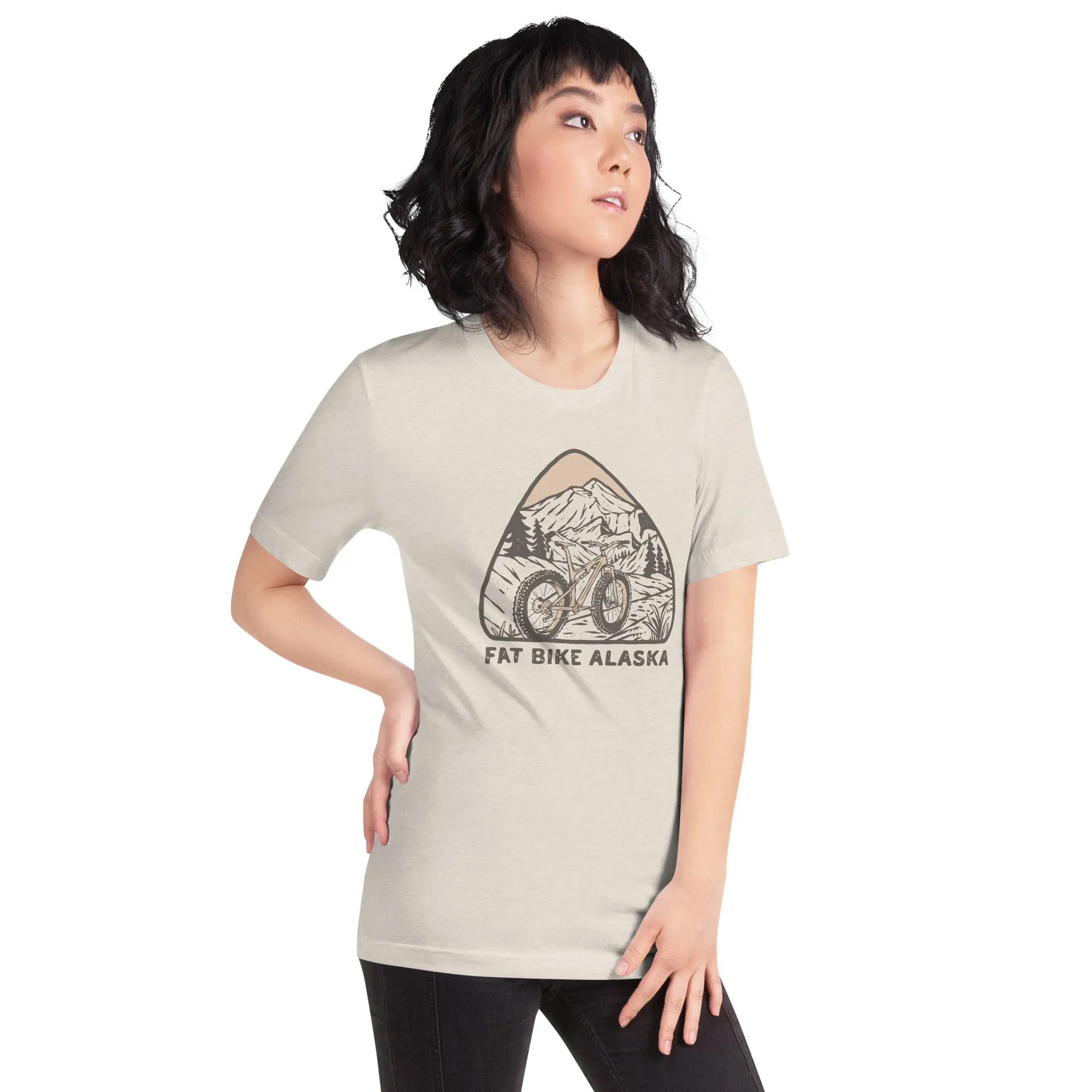 Fat Bike AK Mountains T-Shirt