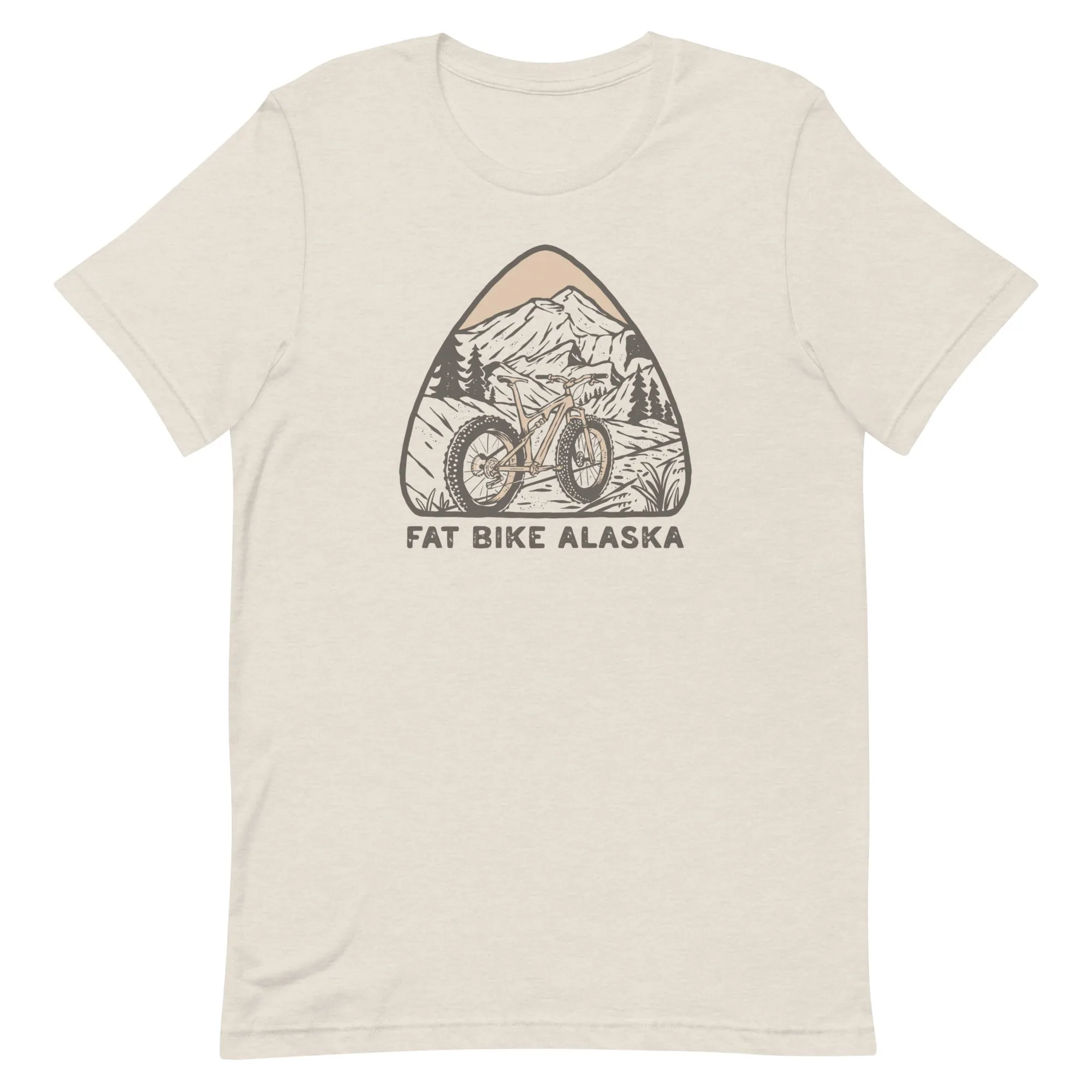 Fat Bike AK Mountains T-Shirt