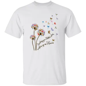 Father's Day In Heaven Memorial T-Shirt