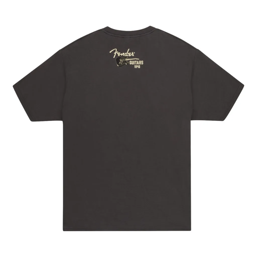 Fender Wings To Fly T-Shirt, Vintage Black, XL