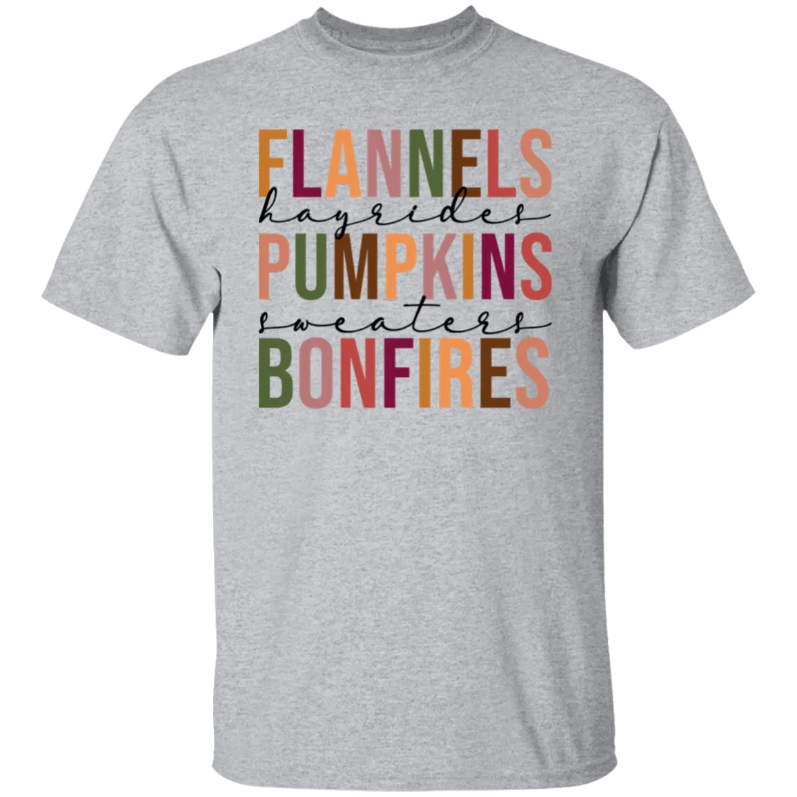 Flannels, Hayrides, Pumpkins T-Shirt