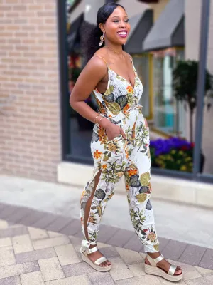 Floral Jumpsuit