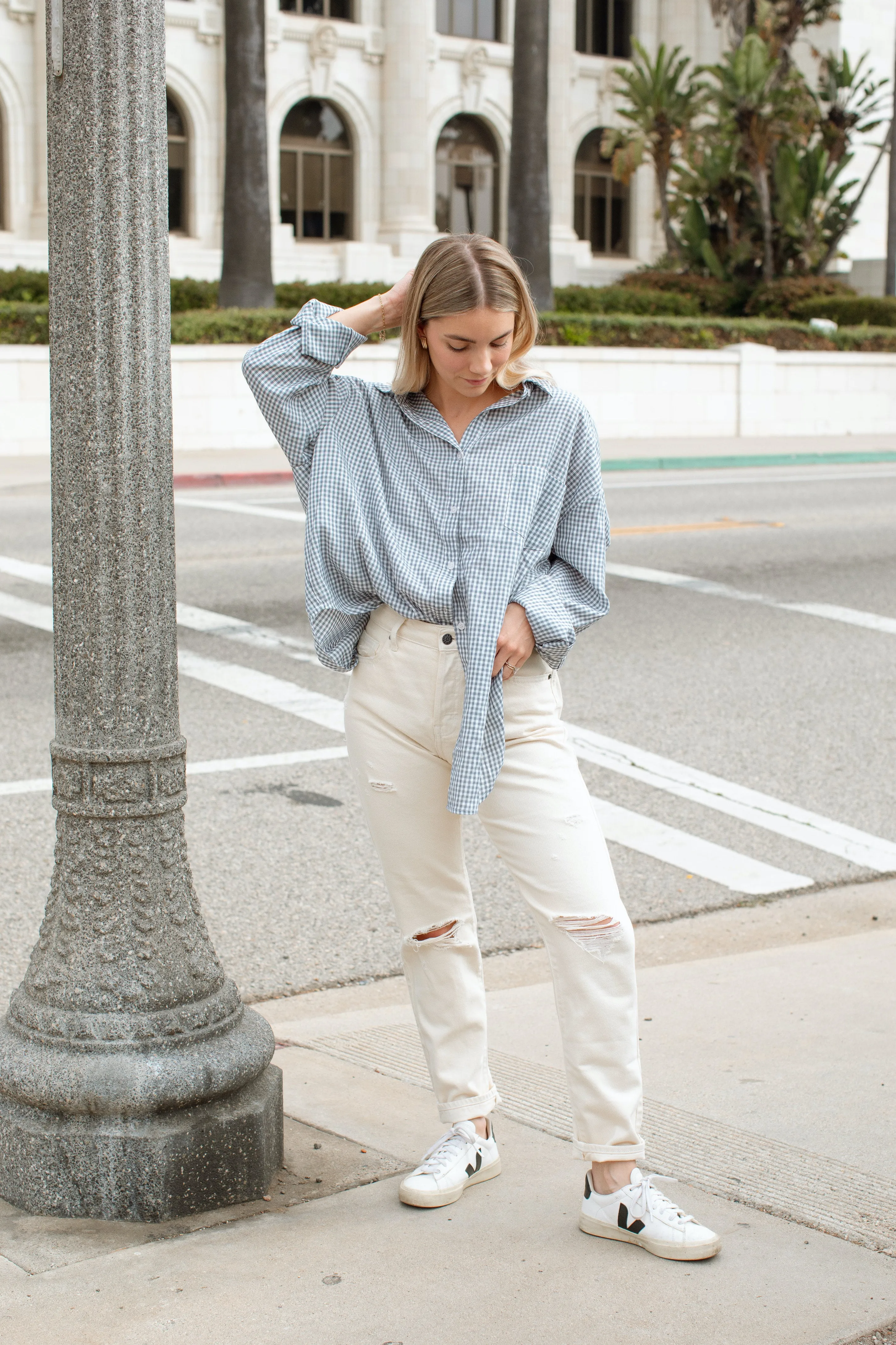 Francine Button Down