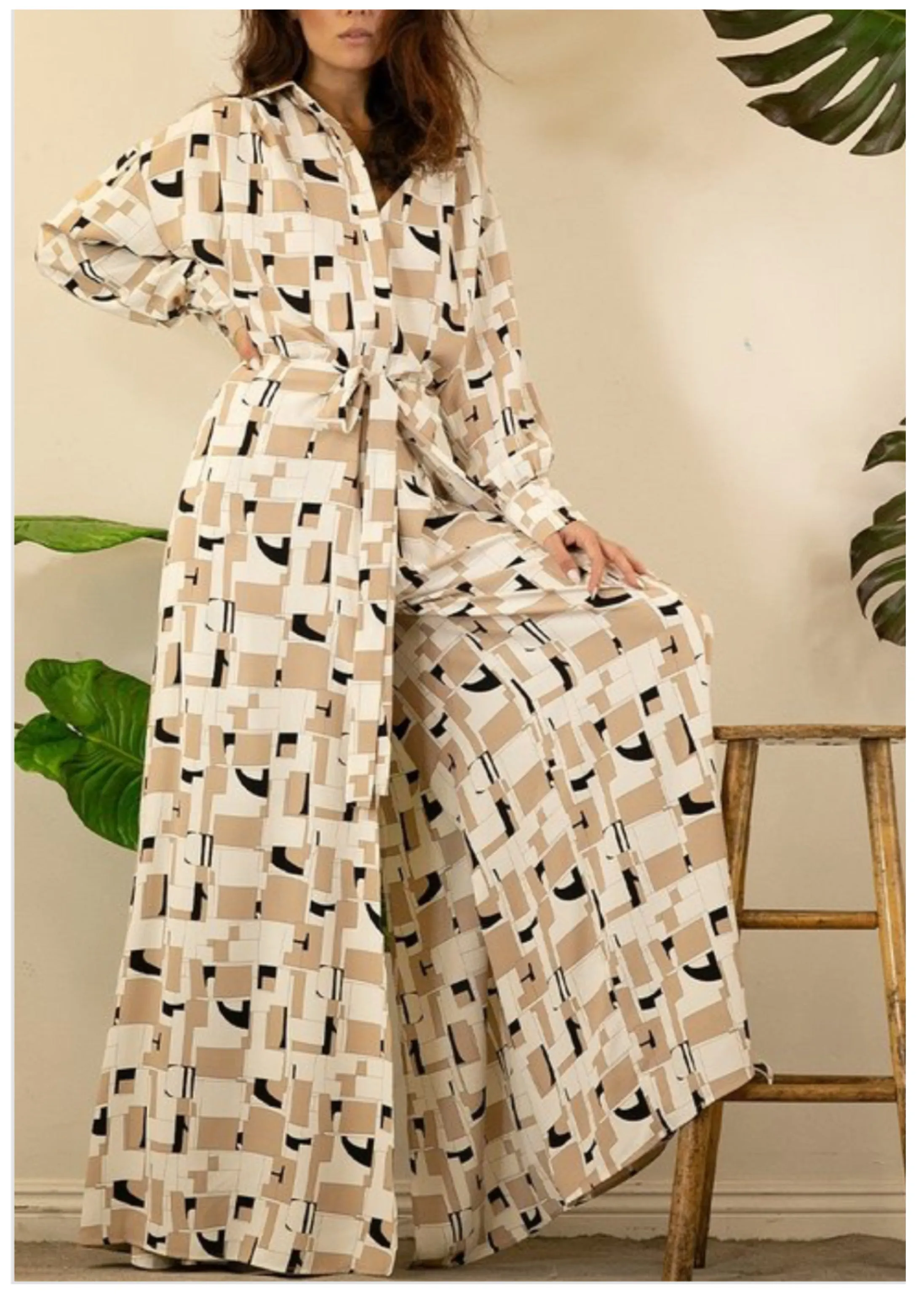 Francis Rain Wide Leg Pants Set