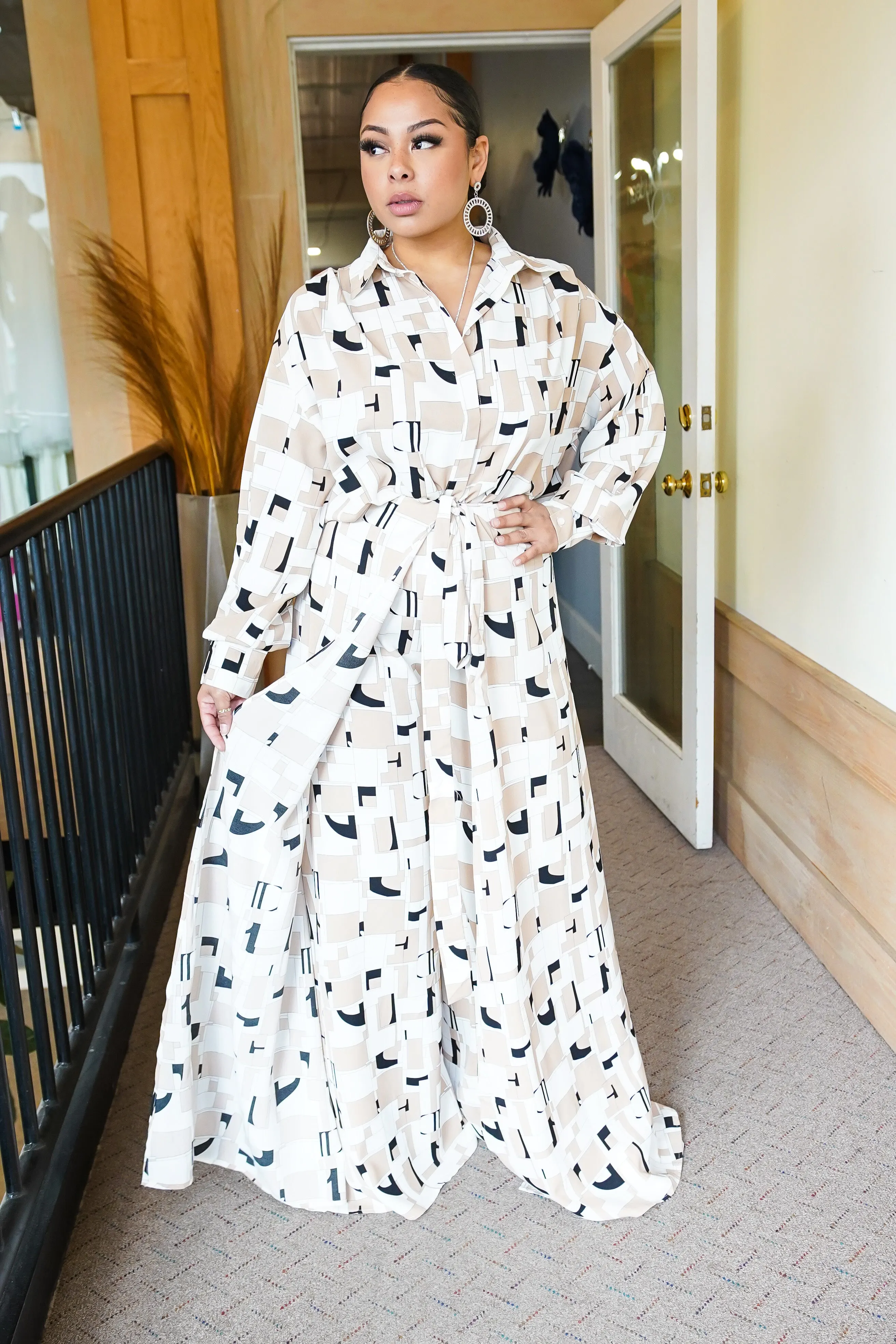Francis Rain Wide Leg Pants Set