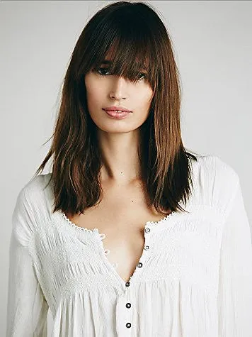 Free People Blue Bird Smocked Top | Sale