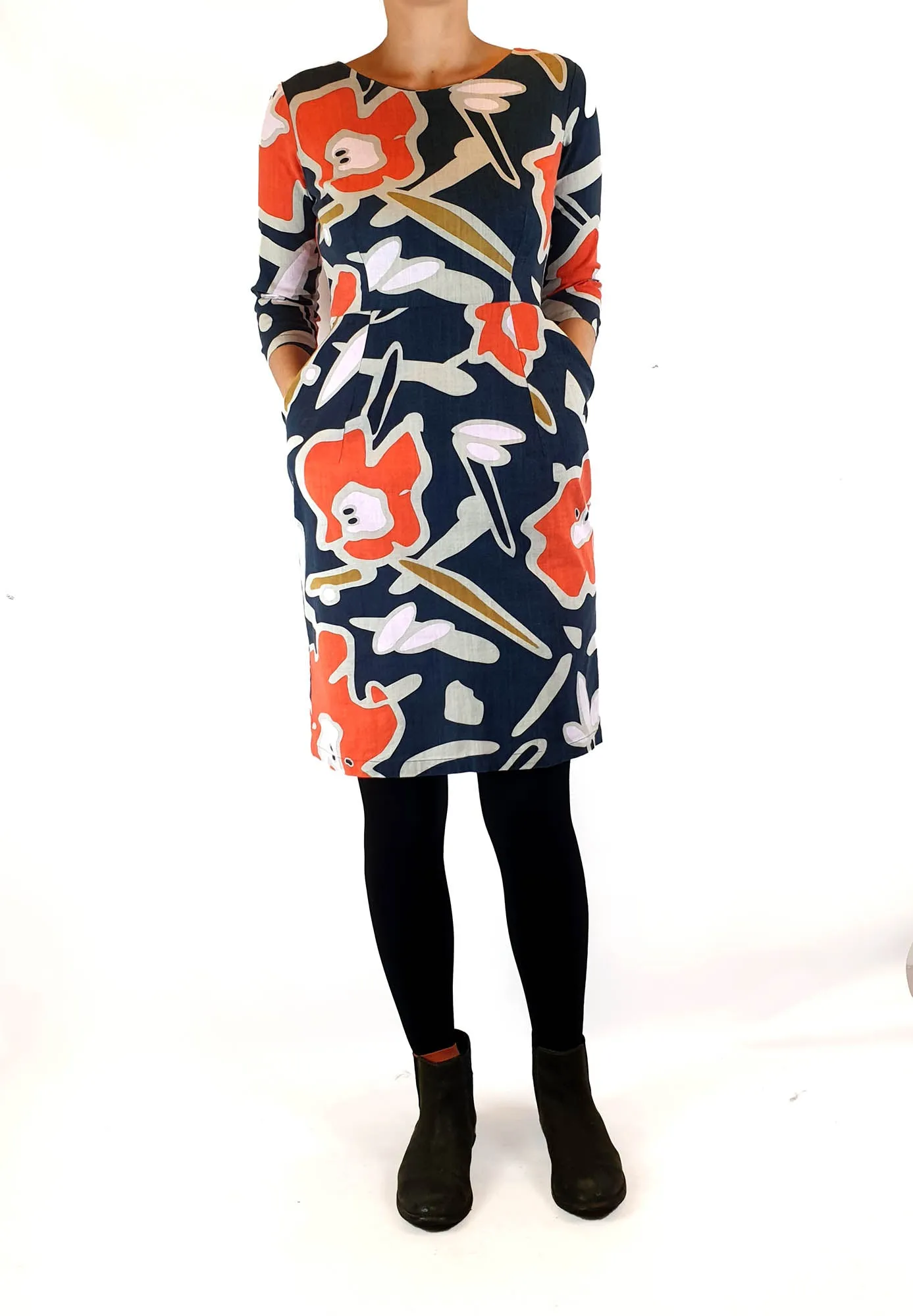 Frock Me Out floral cotton half sleeve dress size 8