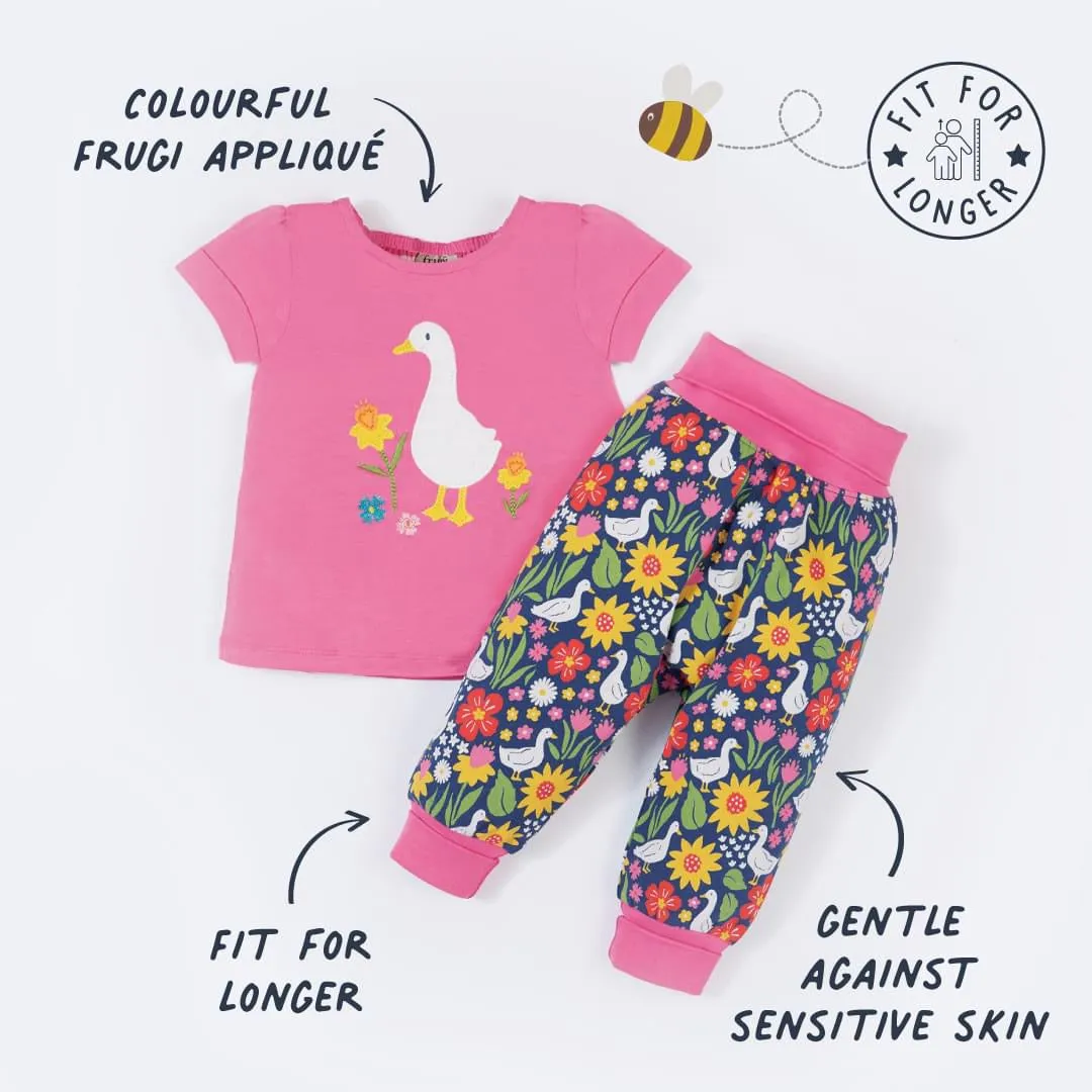 Frugi Parsnip Pants Lw3bb Springtime Ducks