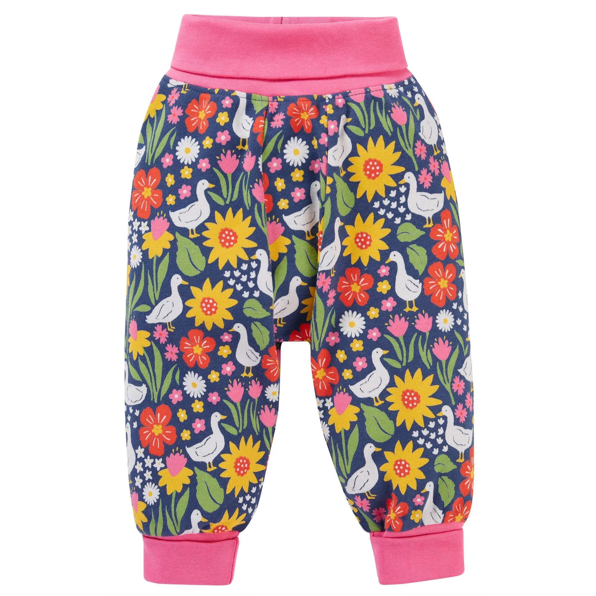 Frugi Parsnip Pants Lw3bb Springtime Ducks