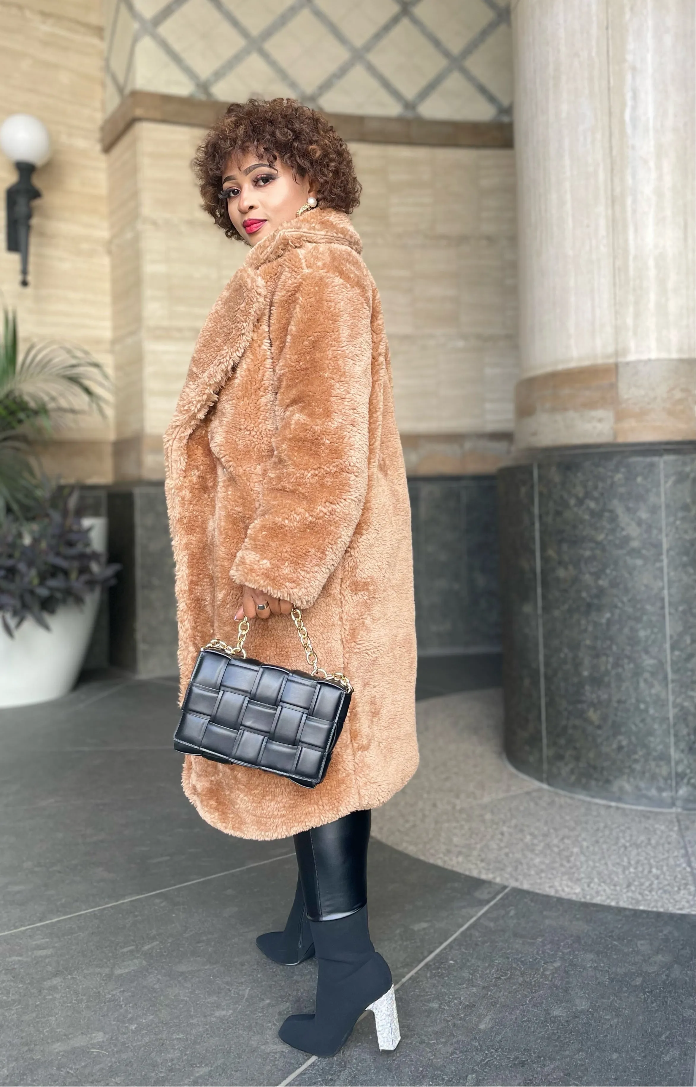 Fur Teddy Bear Coat