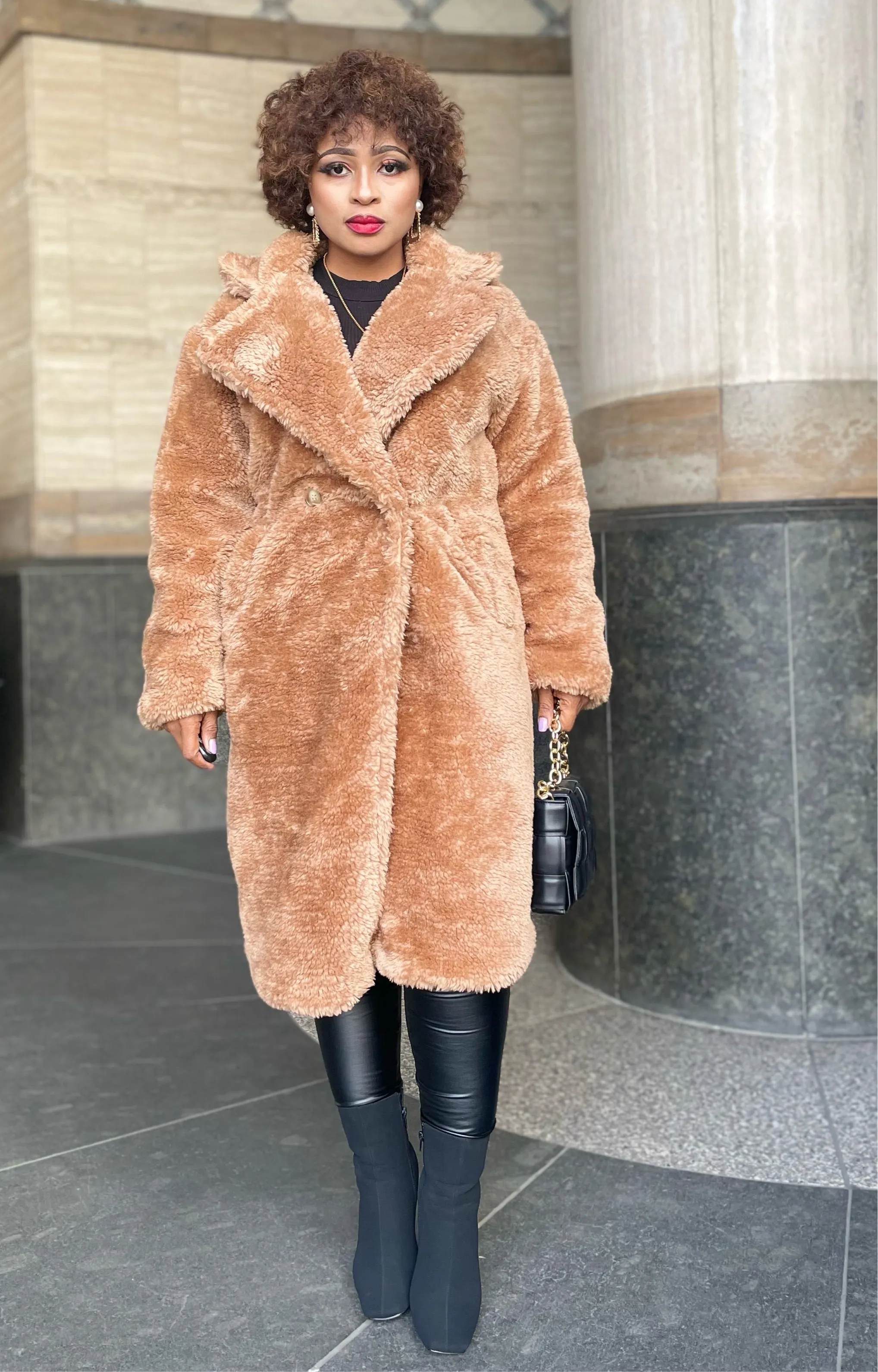 Fur Teddy Bear Coat