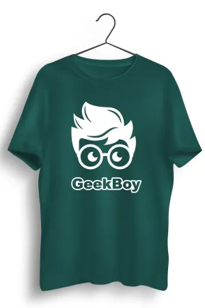 Geek Boy Green Tshirt