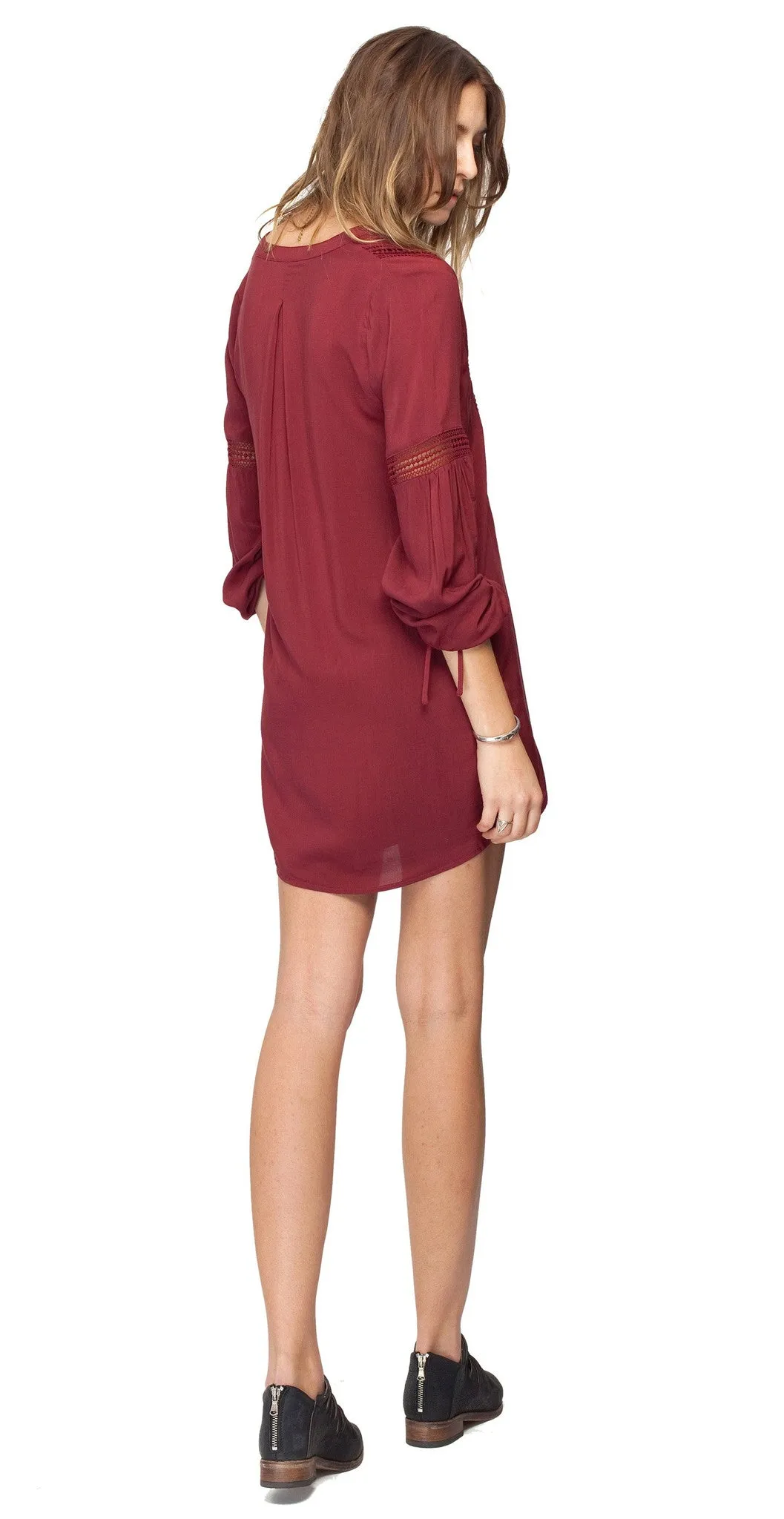 Gentle Fawn Presley Long Sleeve Mini Dress | Auburn