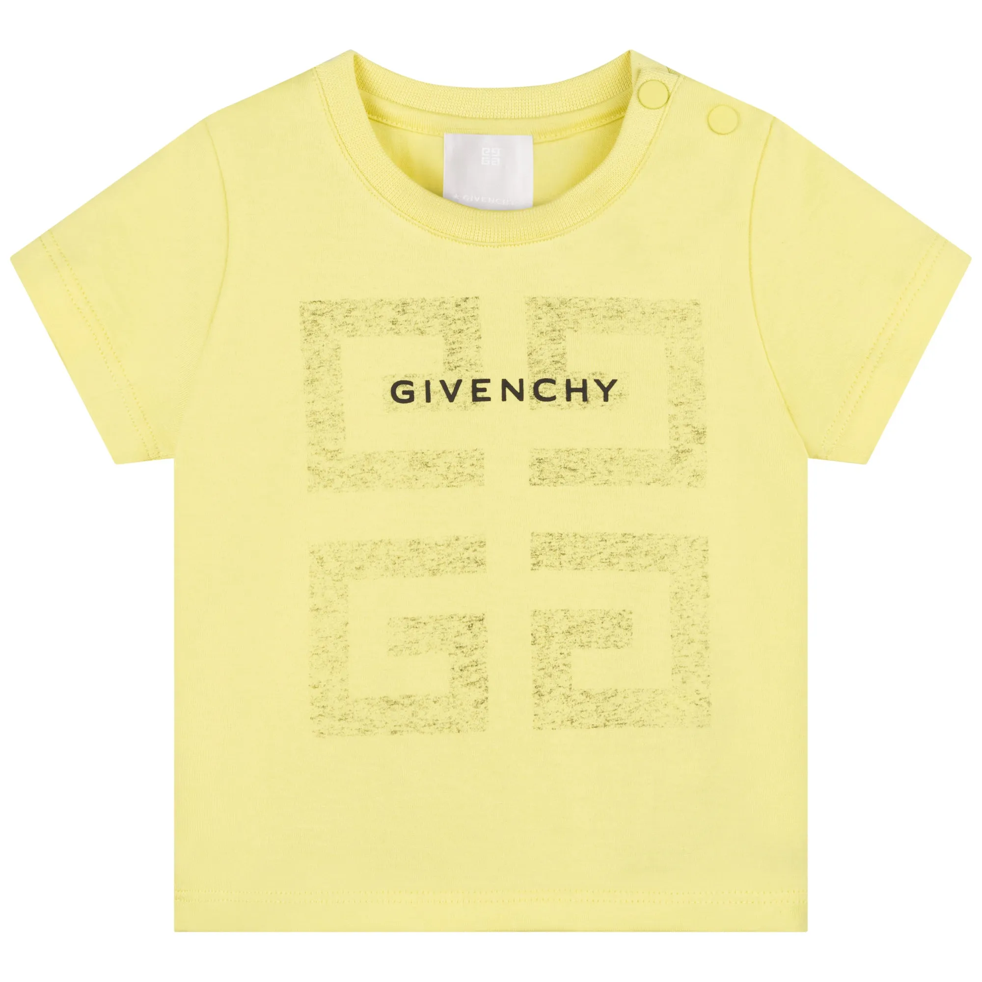 Givenchy Baby Boys Yellow T-Shirt