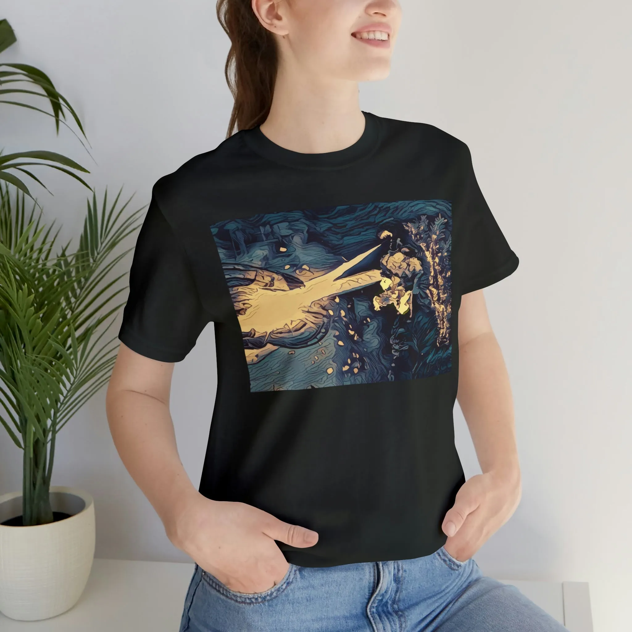 Godzilla vs Enterprise Short Sleeve Tee
