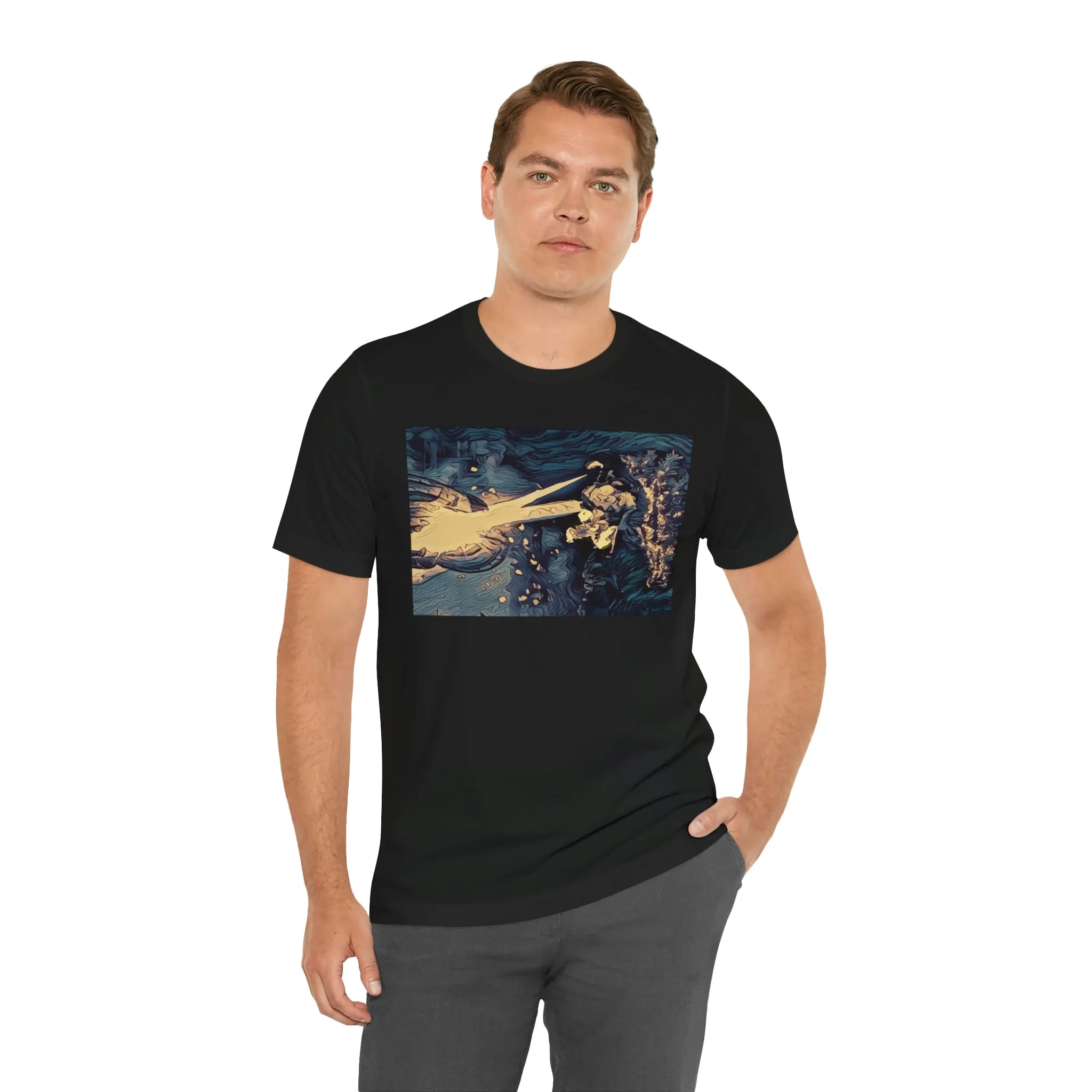 Godzilla vs Enterprise Short Sleeve Tee