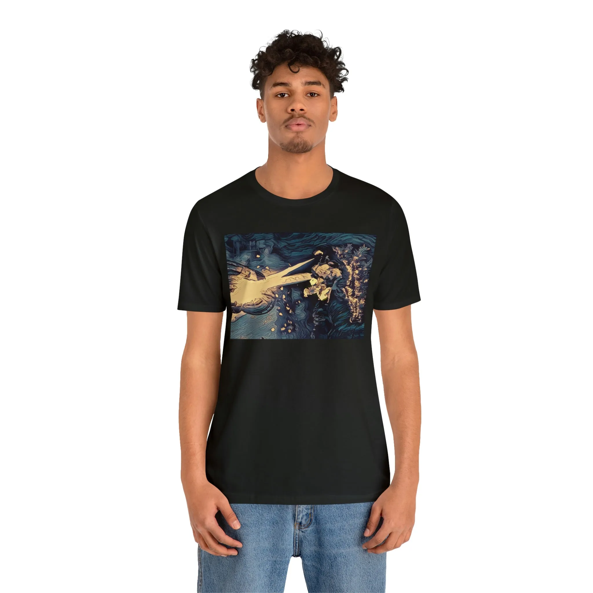 Godzilla vs Enterprise Short Sleeve Tee