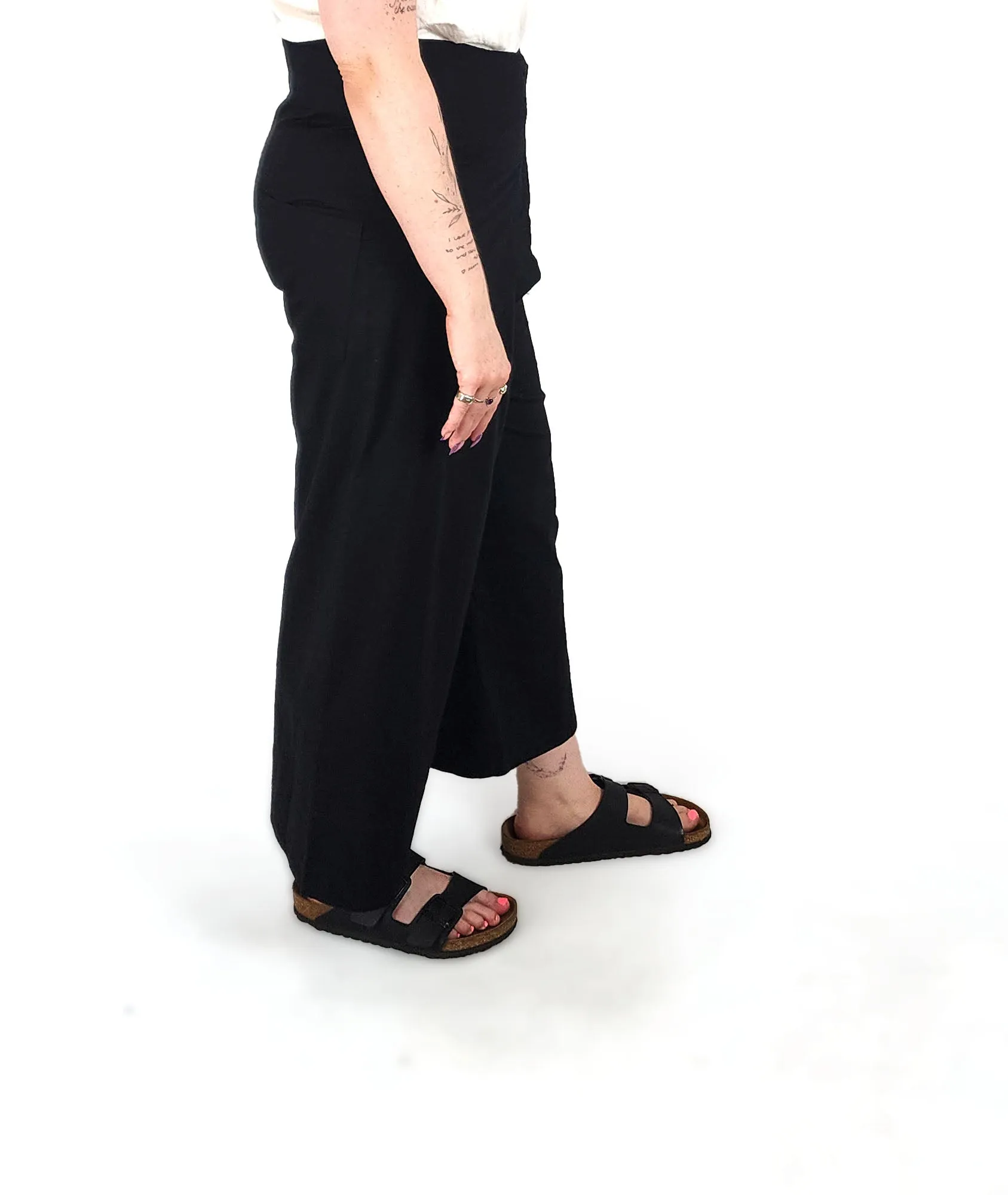 Gorman black cotton pants size medium