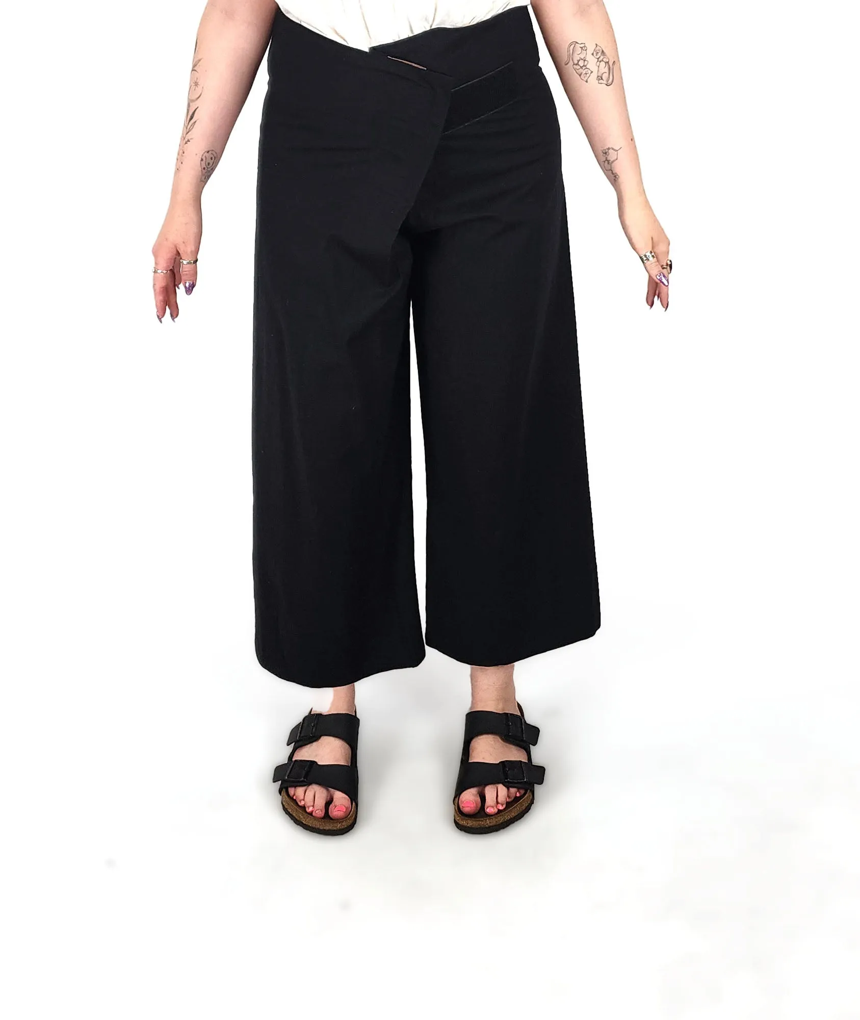 Gorman black cotton pants size medium