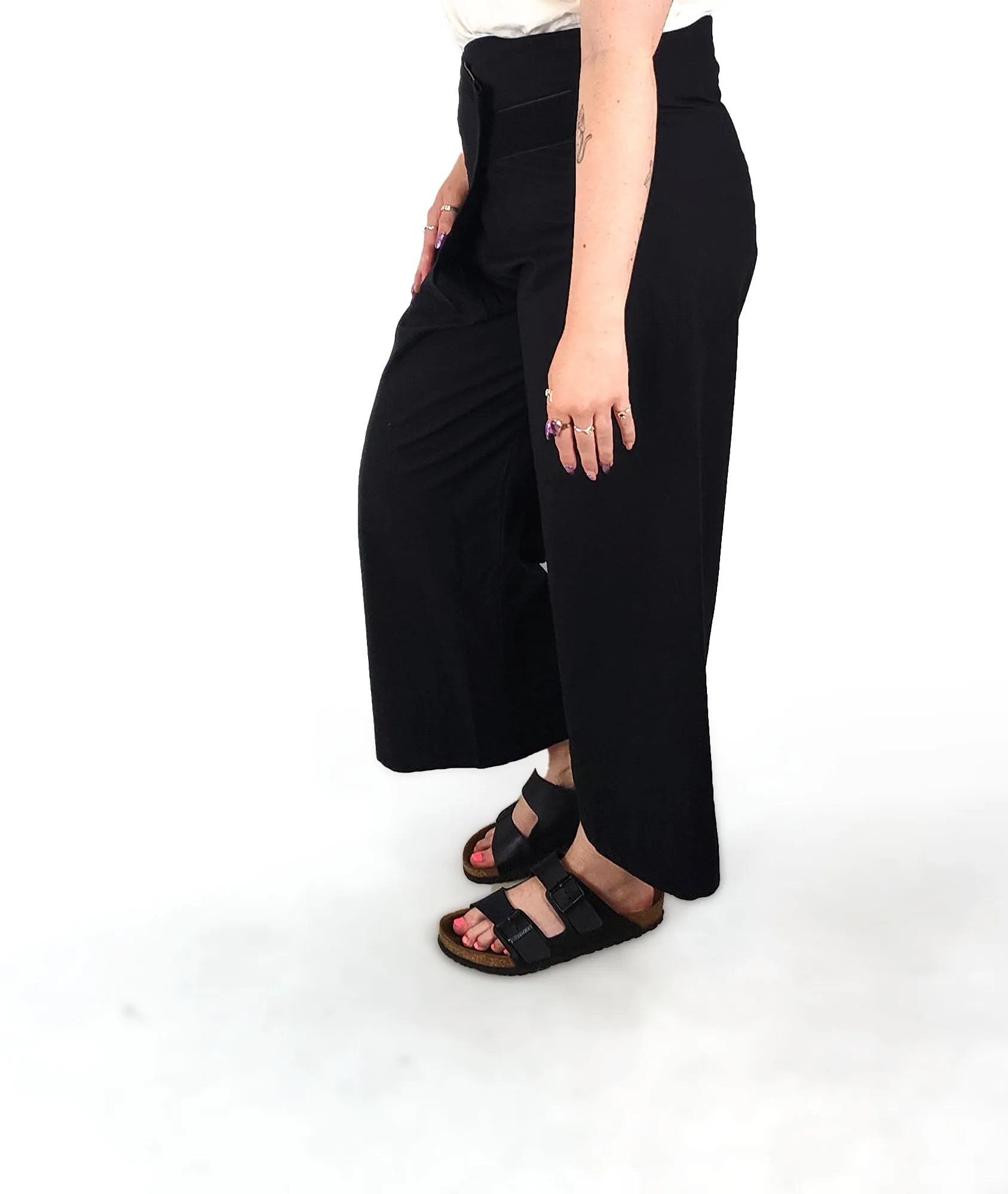 Gorman black cotton pants size medium