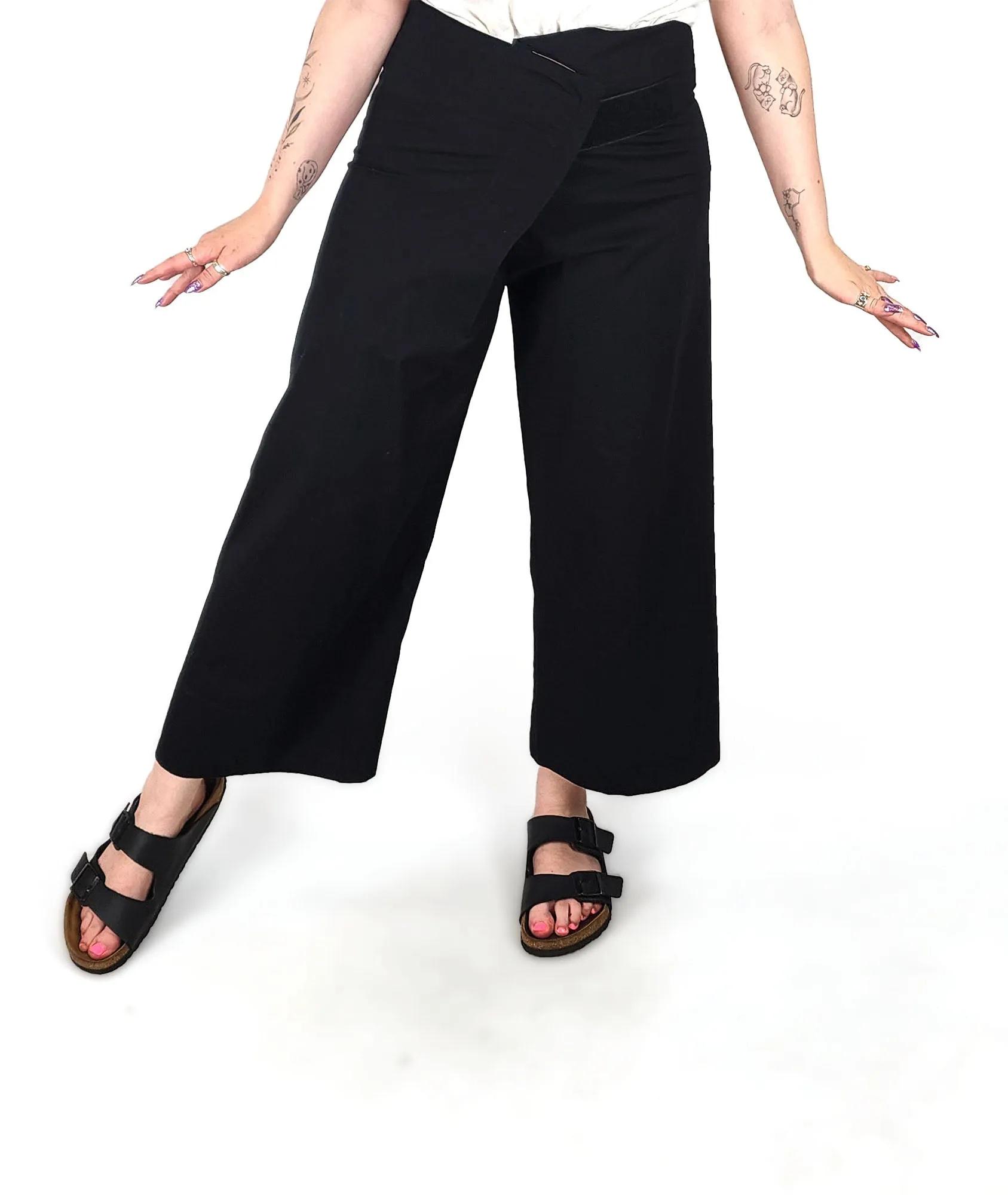 Gorman black cotton pants size medium