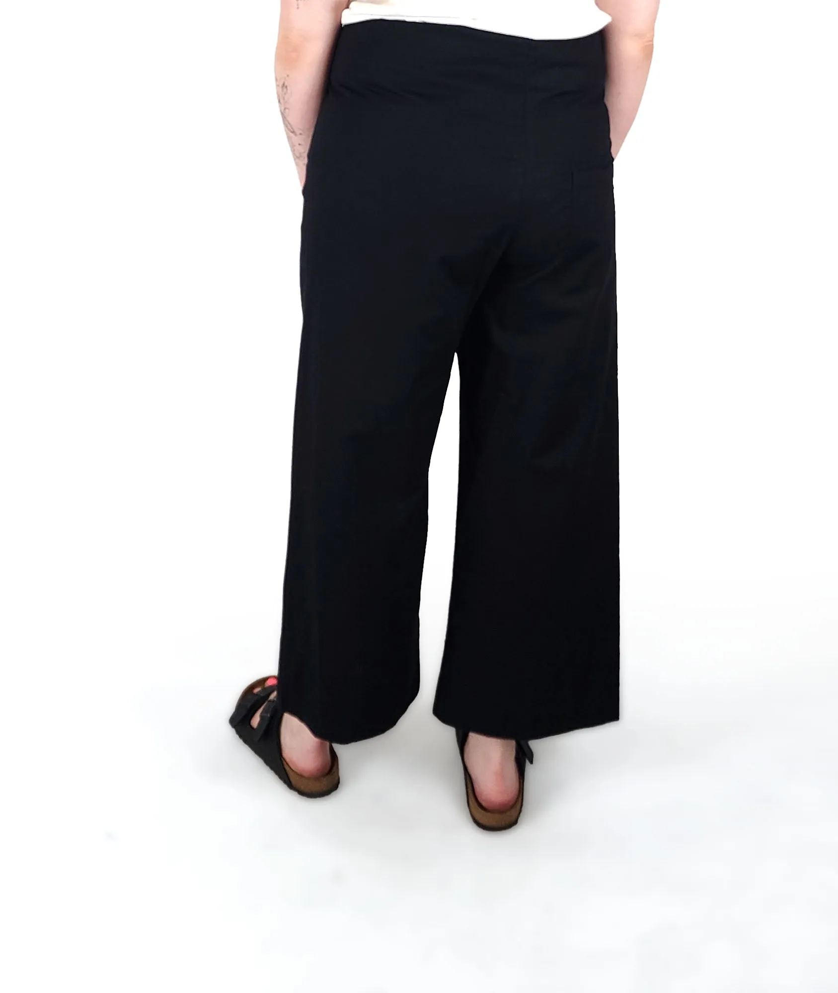 Gorman black cotton pants size medium