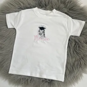 Graduation Animal Personalised Embroidered T-Shirt - Various Coloured T-Shirts
