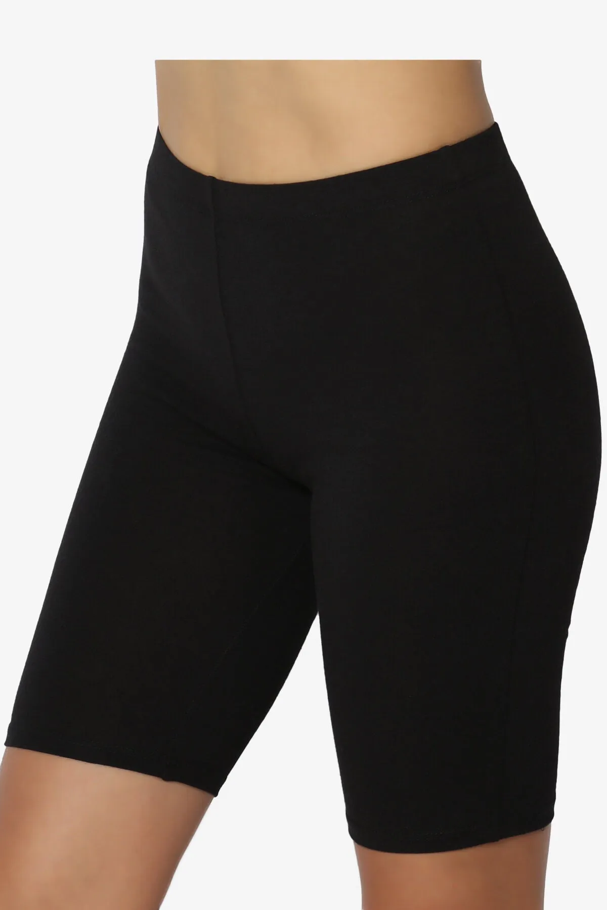 Guava Cotton Jersey Biker Shorts