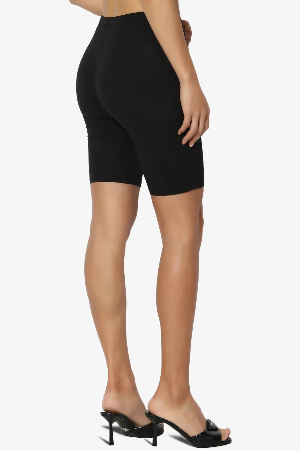 Guava Cotton Jersey Biker Shorts